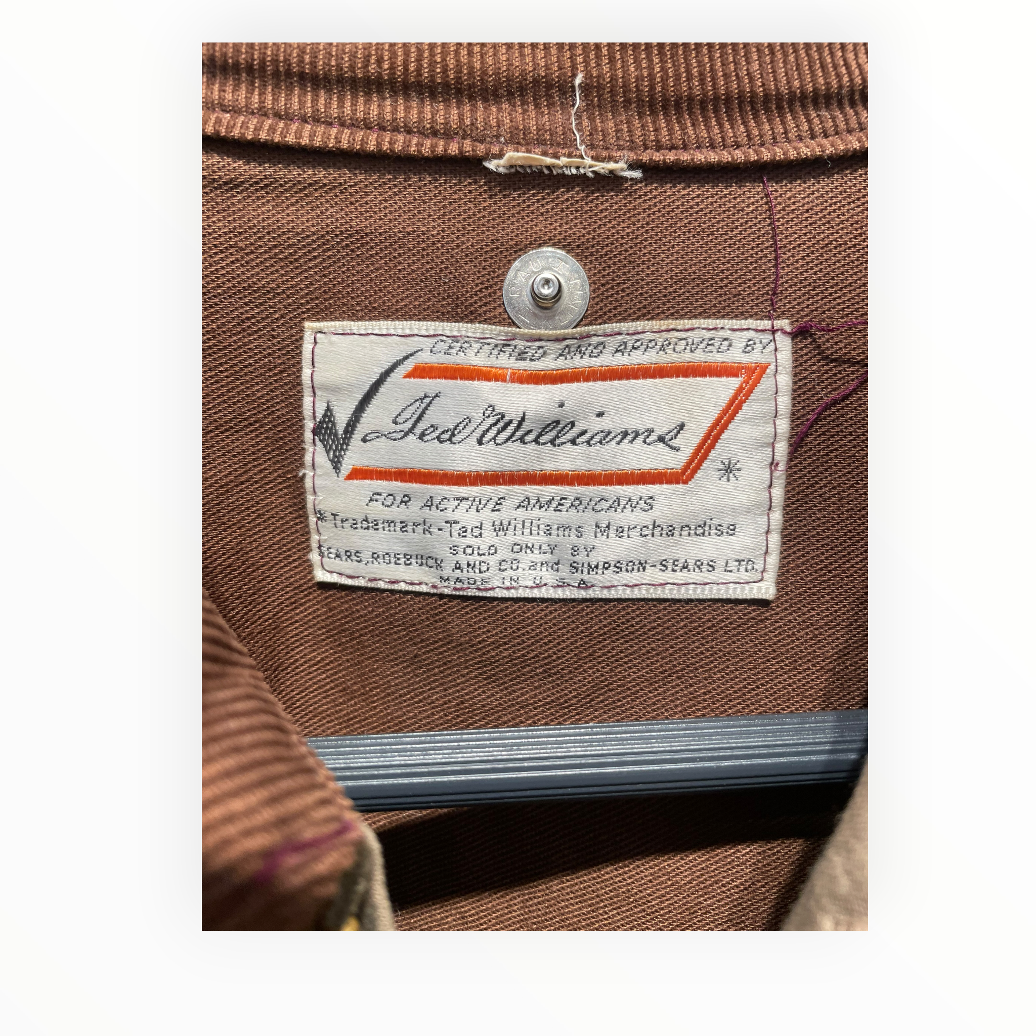 TED WILLIAMS/Flight Jkt/L/Cotton/CML/ view 3
