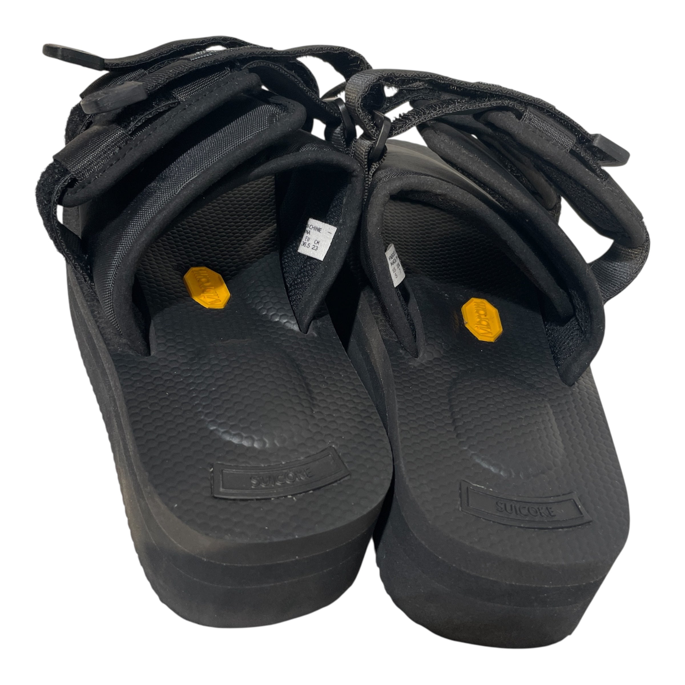 Suicol'e/Sandals/US 5/Nylon/BLK/Strap Slides view 4