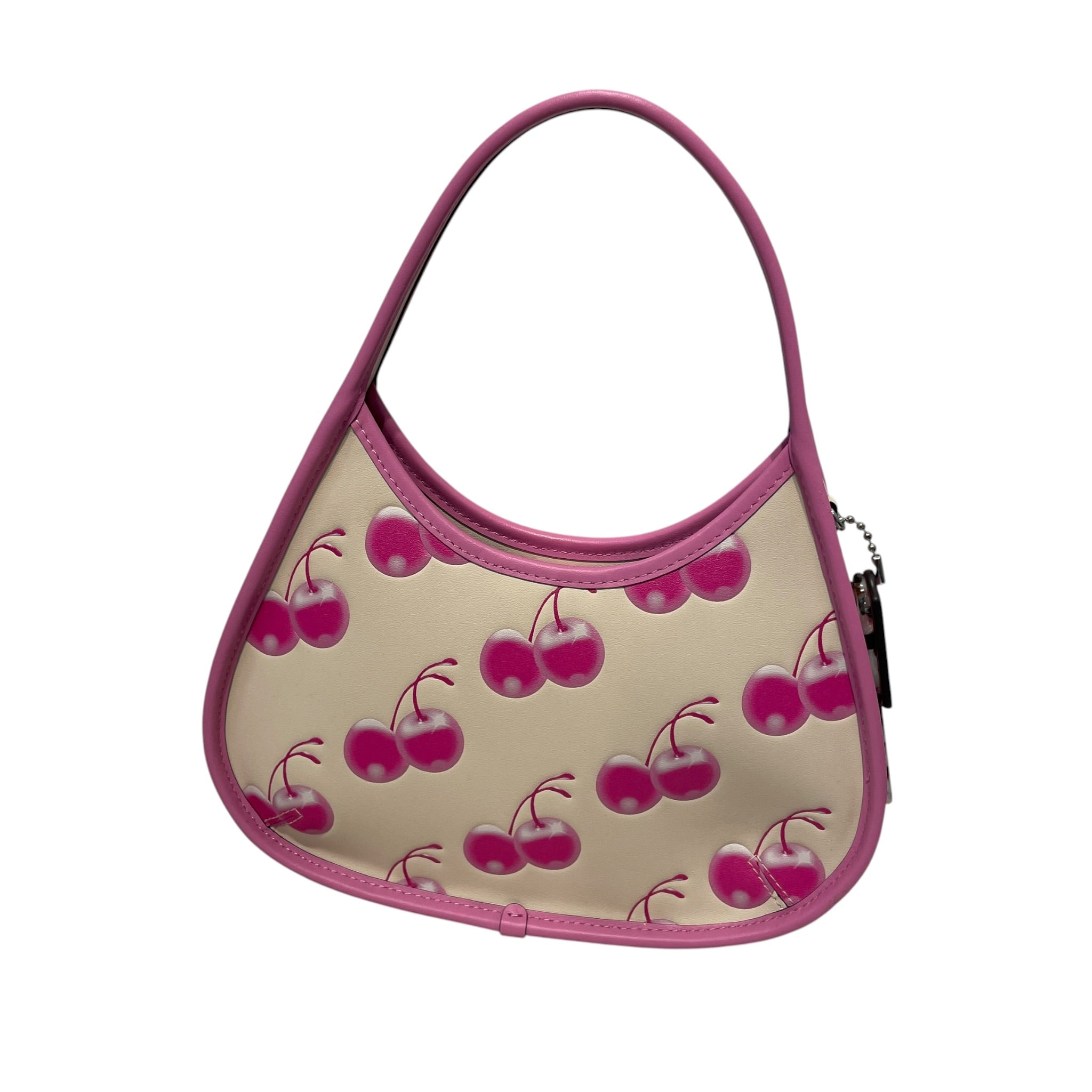 Coachtopia/Hand Bag/Graphic/Leather/PNK/cherries view 2