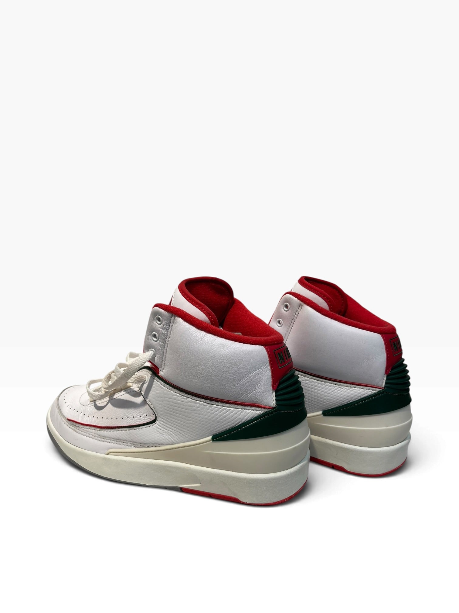 JORDAN BRAND/Hi-Sneakers/US 10/Leather/WHT/Retro 2 Black Cement view 2
