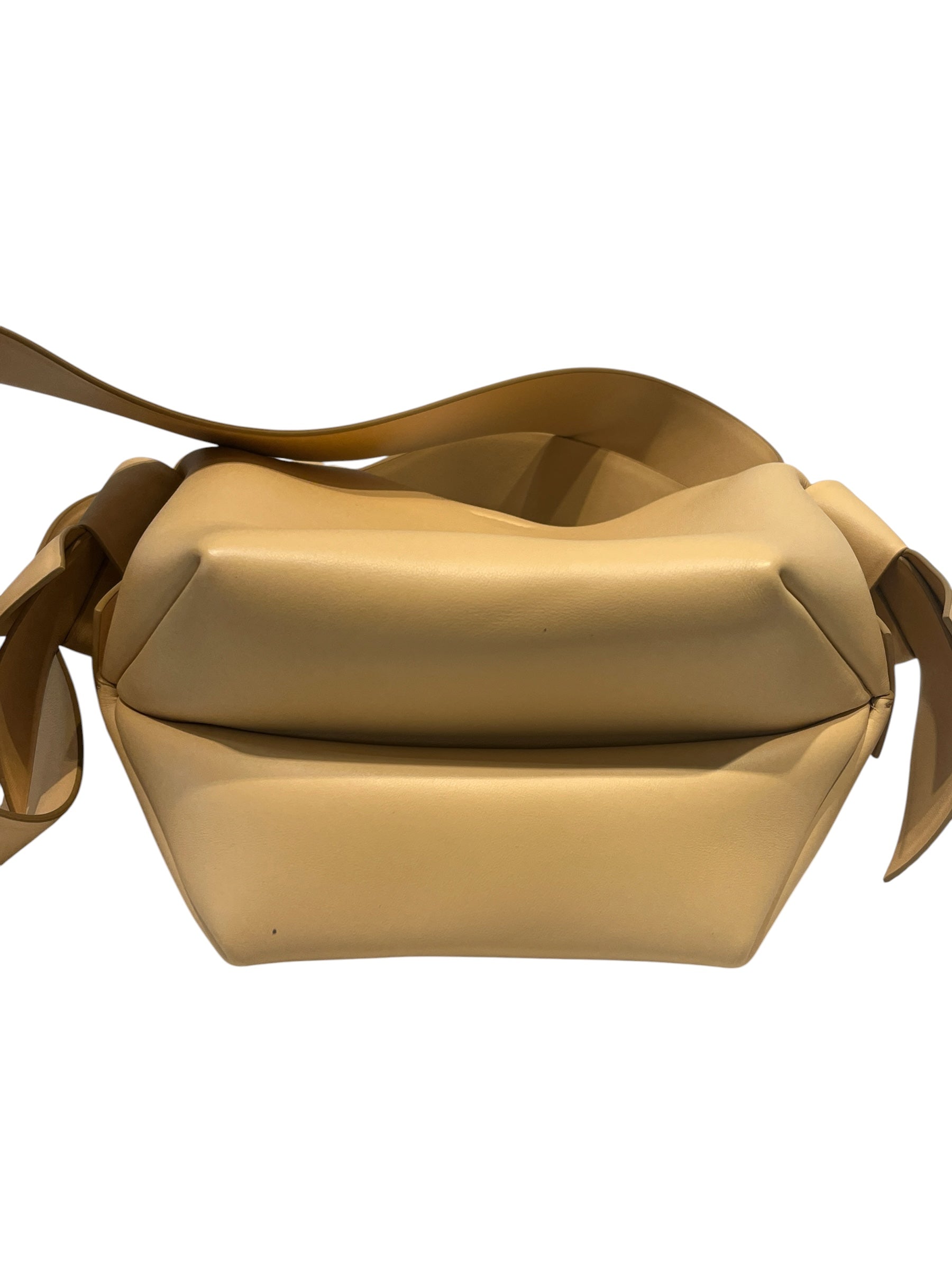 Acne Studios/Tote Bag/Leather/BEG/KNOTSONSIDES view 5