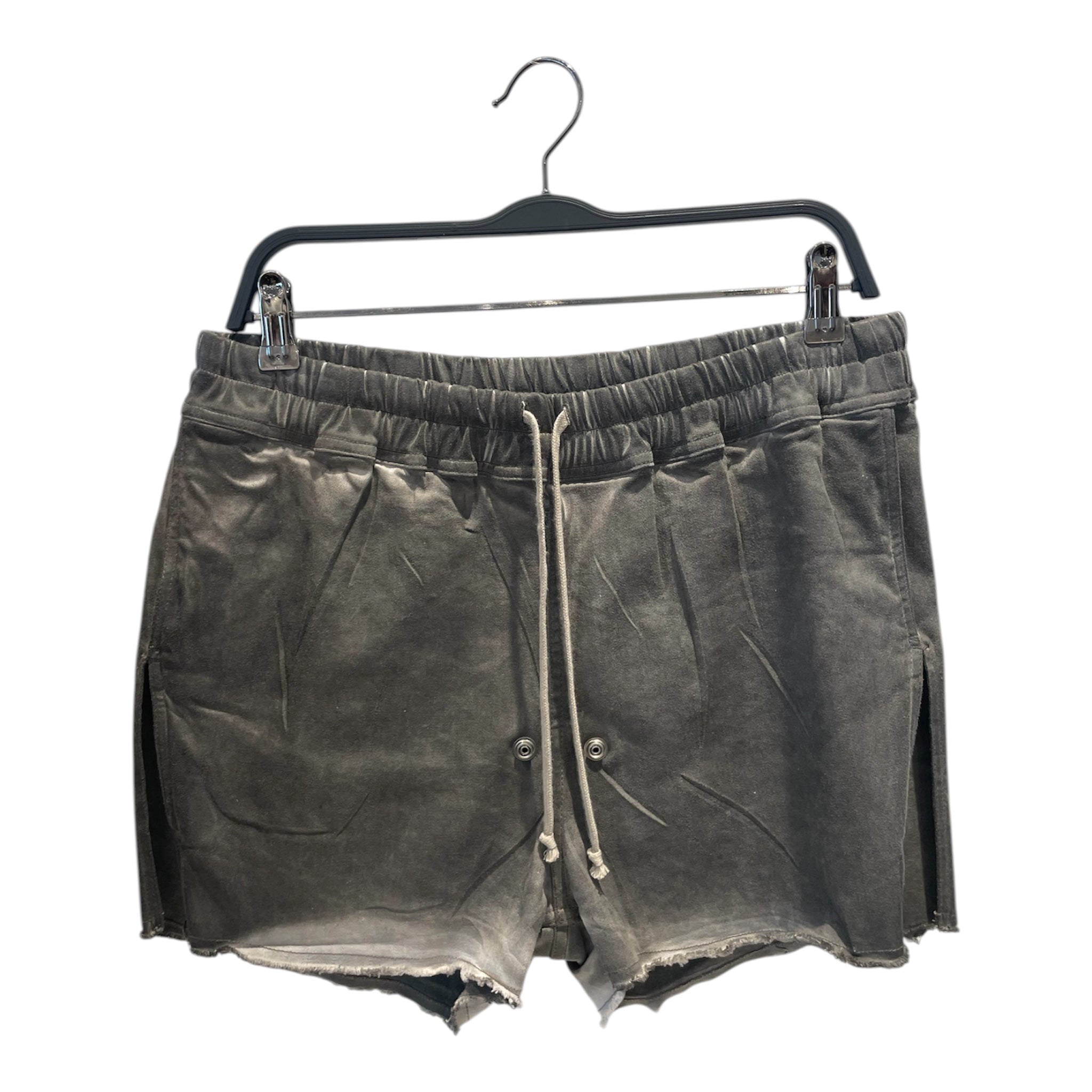 Rick Owens/Shorts/GRY/Dust Drawstring Shorts view 1