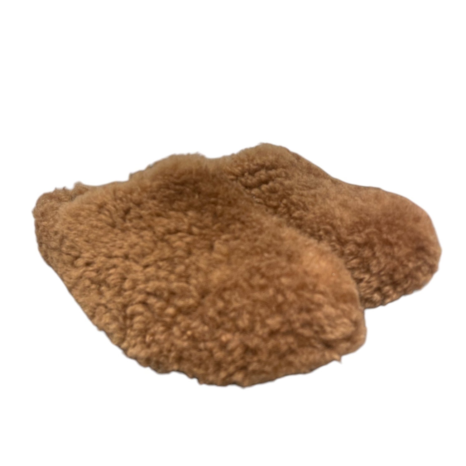 MARNI/Low-Sneakers/EU 39/Wool/BRW/SHEARLING SLIDES view 1