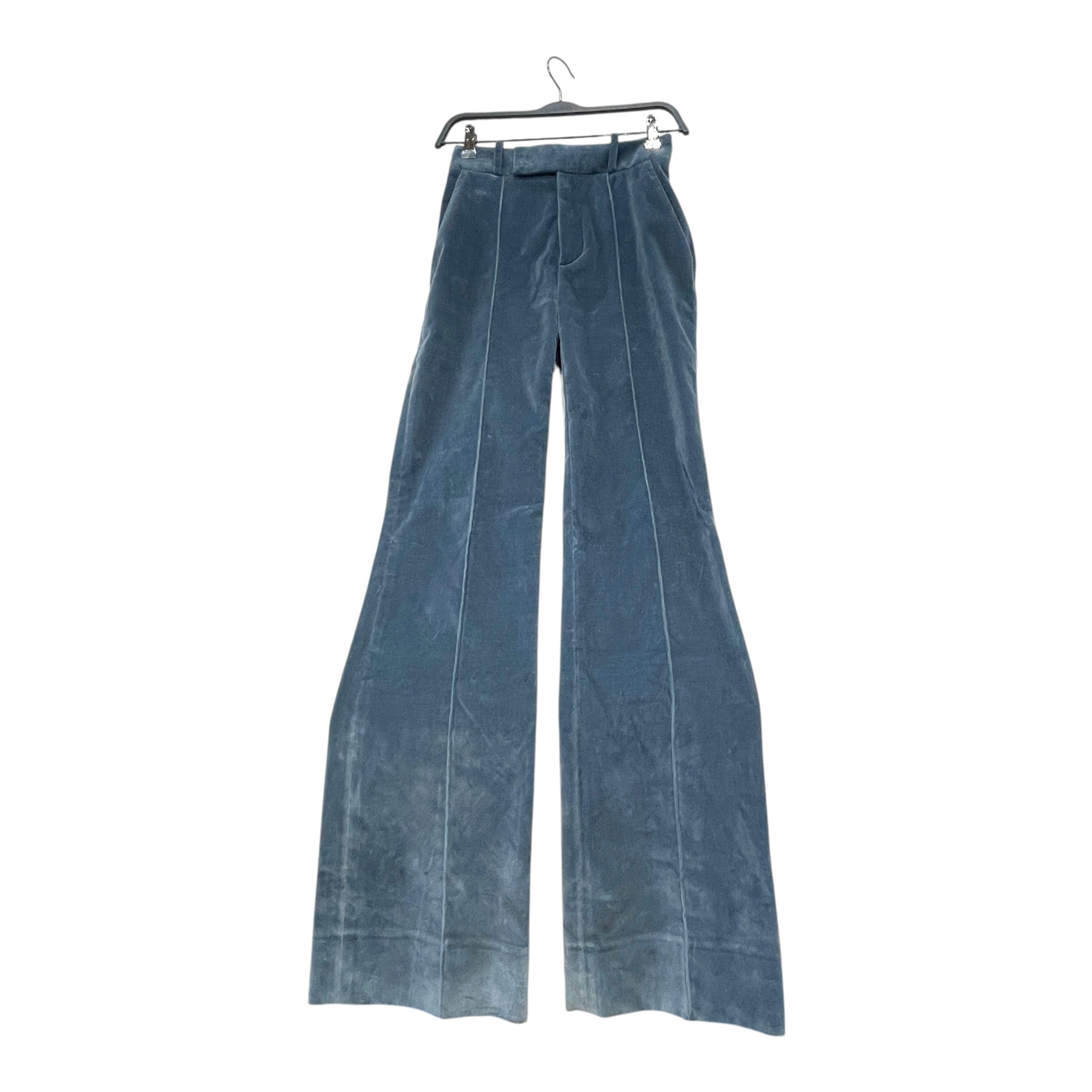 FRAME/Straight Pants/00/Cotton/BLU/Slim Stacked Velvet Pants view 1