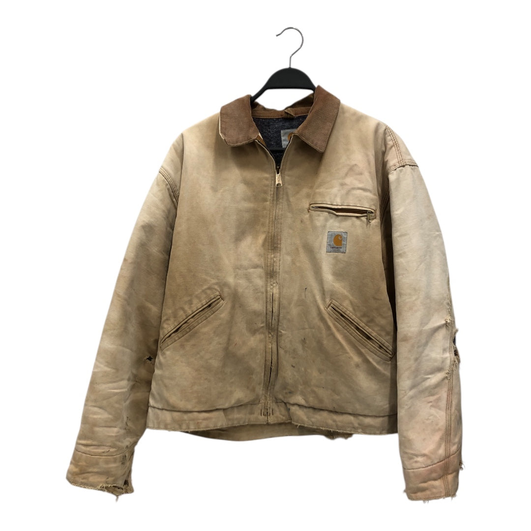 Carhartt/Jacket/L/Cotton/BEG/VINTAGE DETROIT view 1