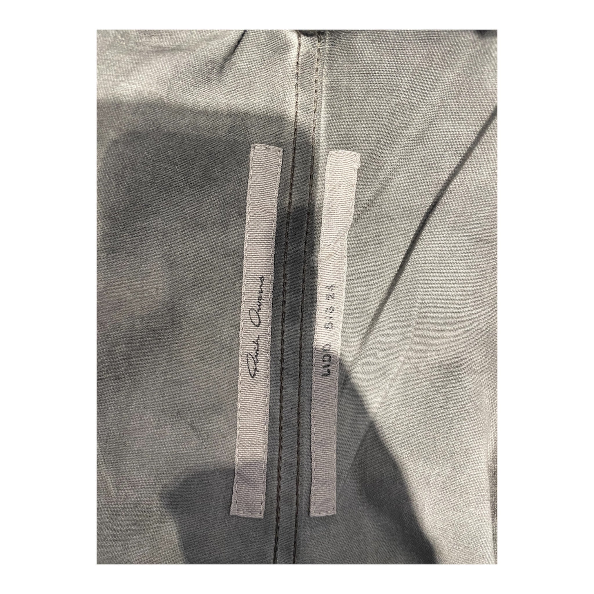 Rick Owens/Shorts/GRY/Dust Drawstring Shorts view 3