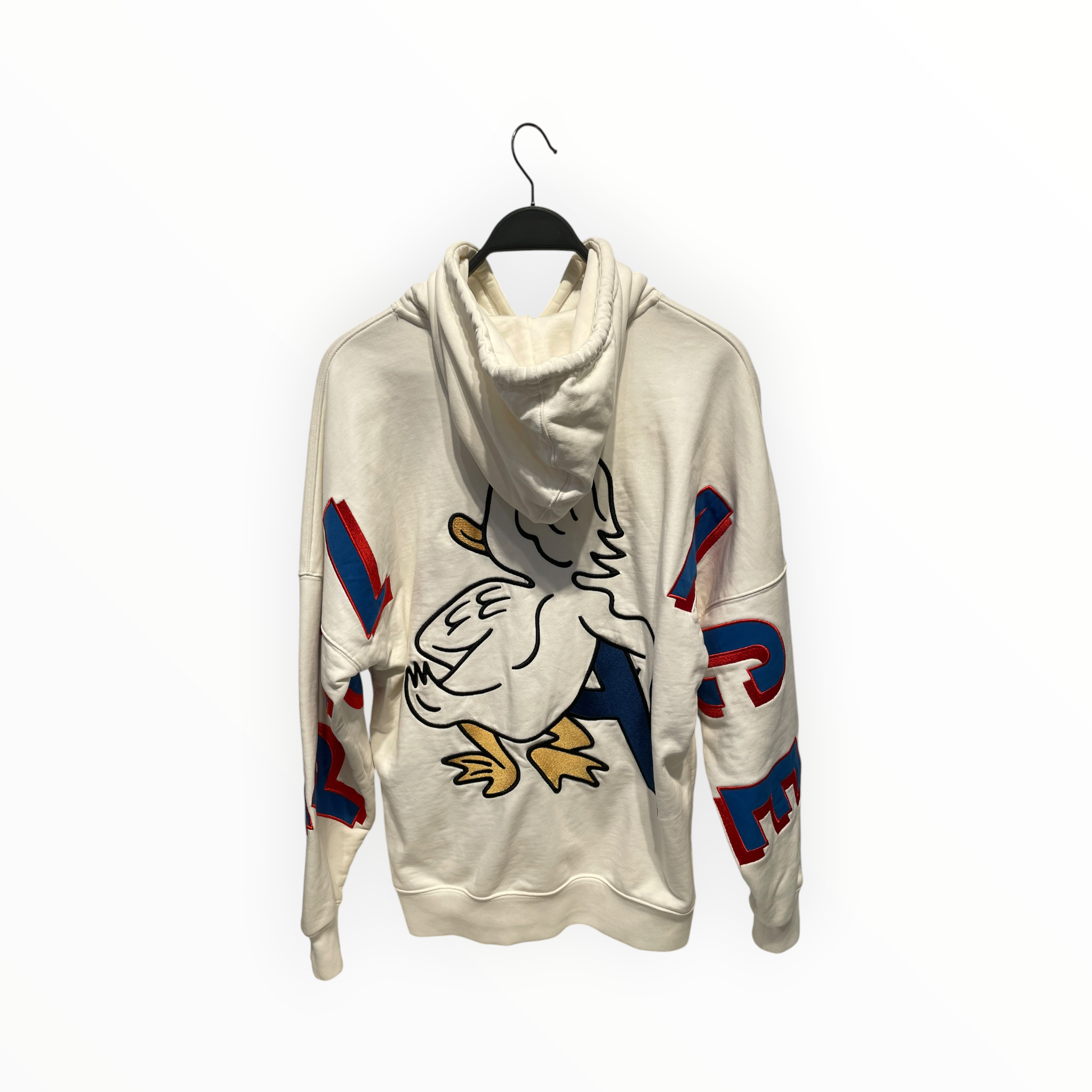 PALACE/Hoodie/M/Cotton/WHT/PALACE DUCK DECAL view 2