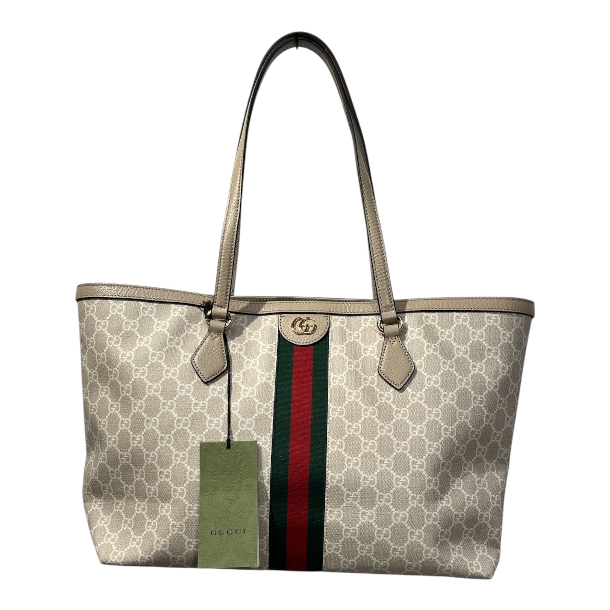 GUCCI/Tote Bag/Monogram/Cotton/BRW/OPHIDIA TOTE view 1