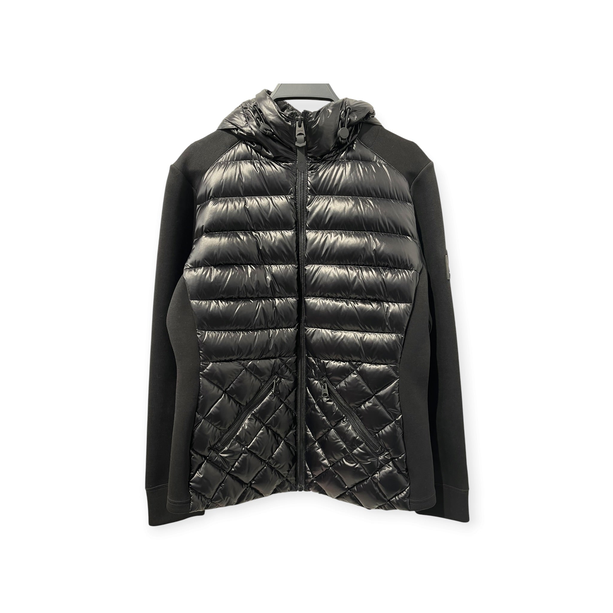 MACKAGE/Puffer Jkt/L/Polyester/BLK/PUFFER VEST/COTTON SLVS view 1
