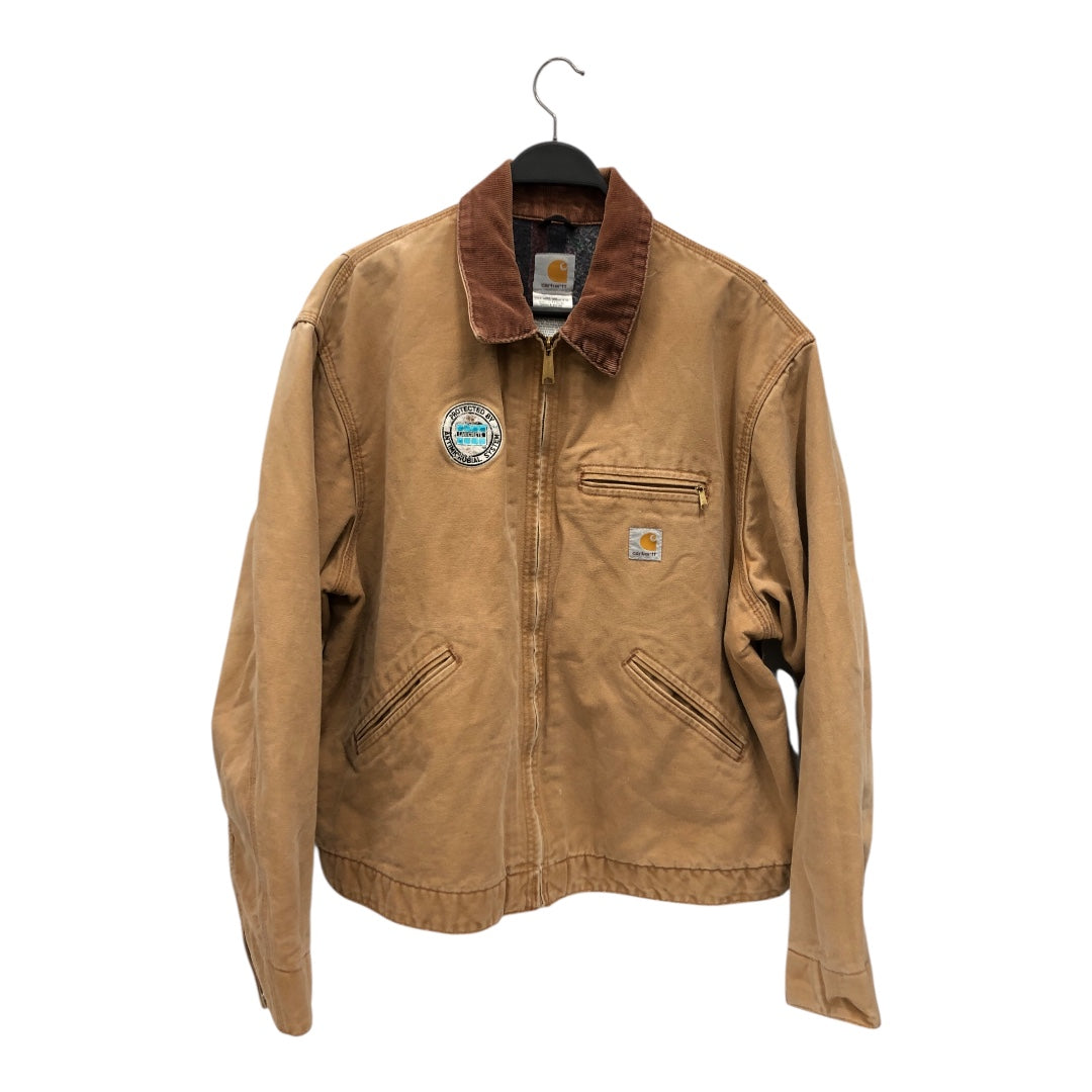 Carhartt/Jacket/L/Cotton/BRW/DETROIT / LATICRETE PATCH view 1
