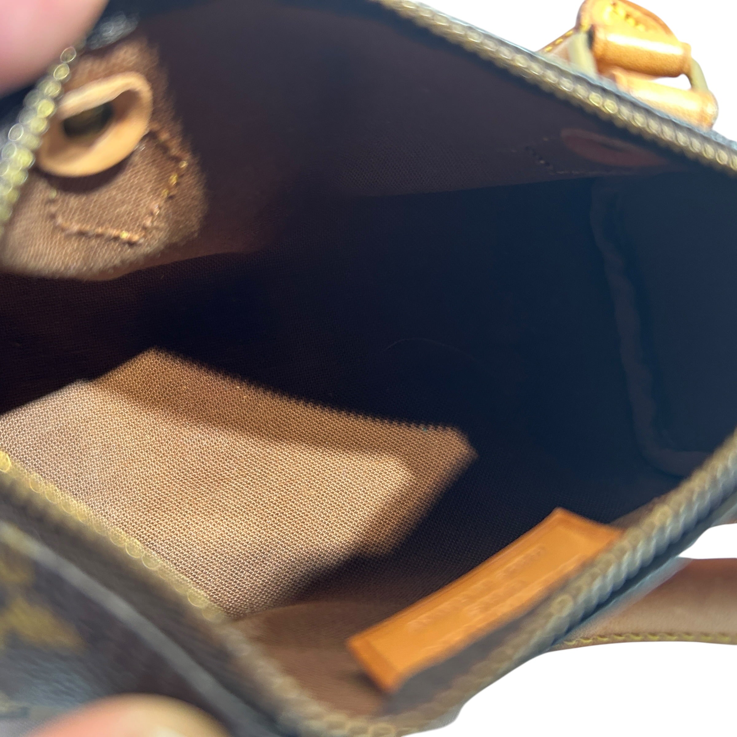 LOUIS VUITTON/Hand Bag/Monogram/BRW/Nano Speedy view 4