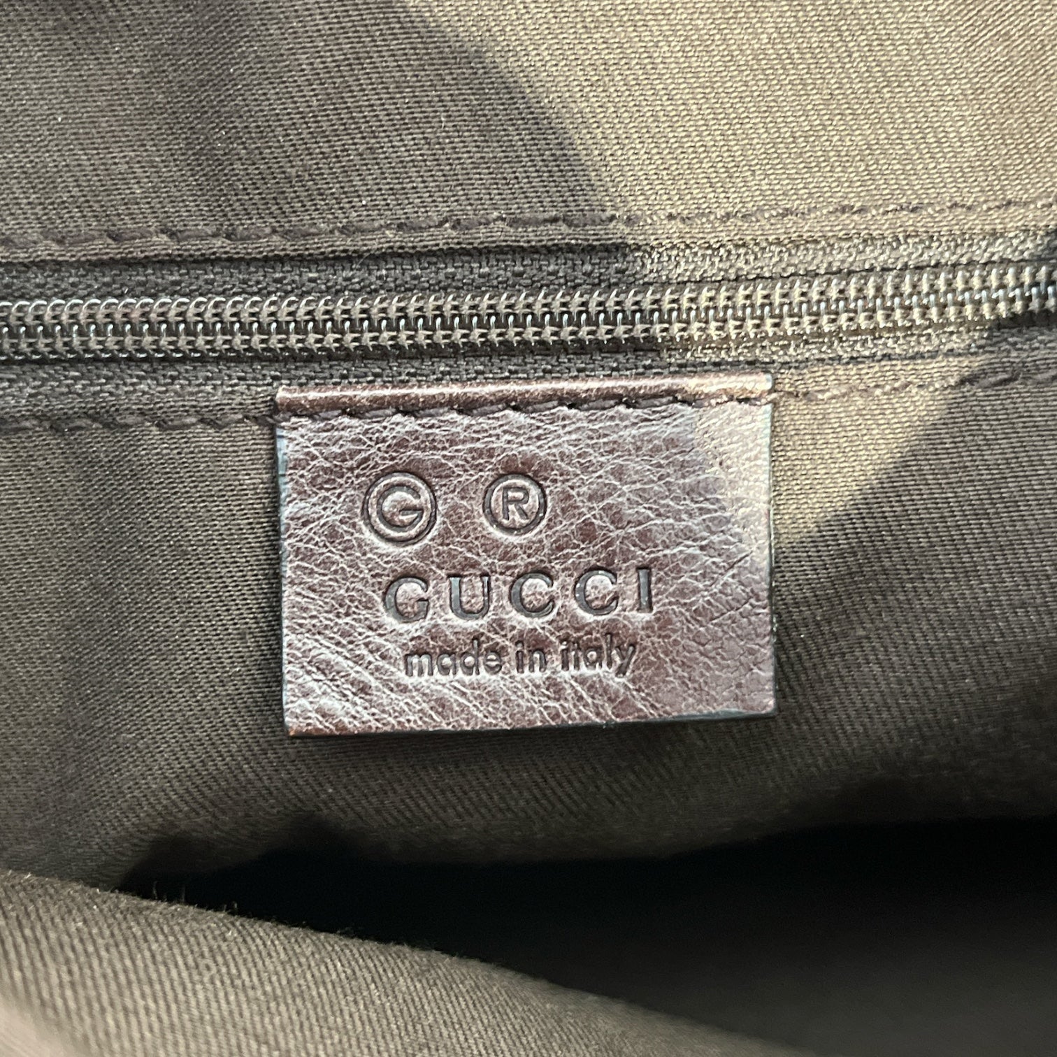 GUCCI/Hand Bag/Monogram/Nylon/BRW/monogram nylon shoulder bag view 5