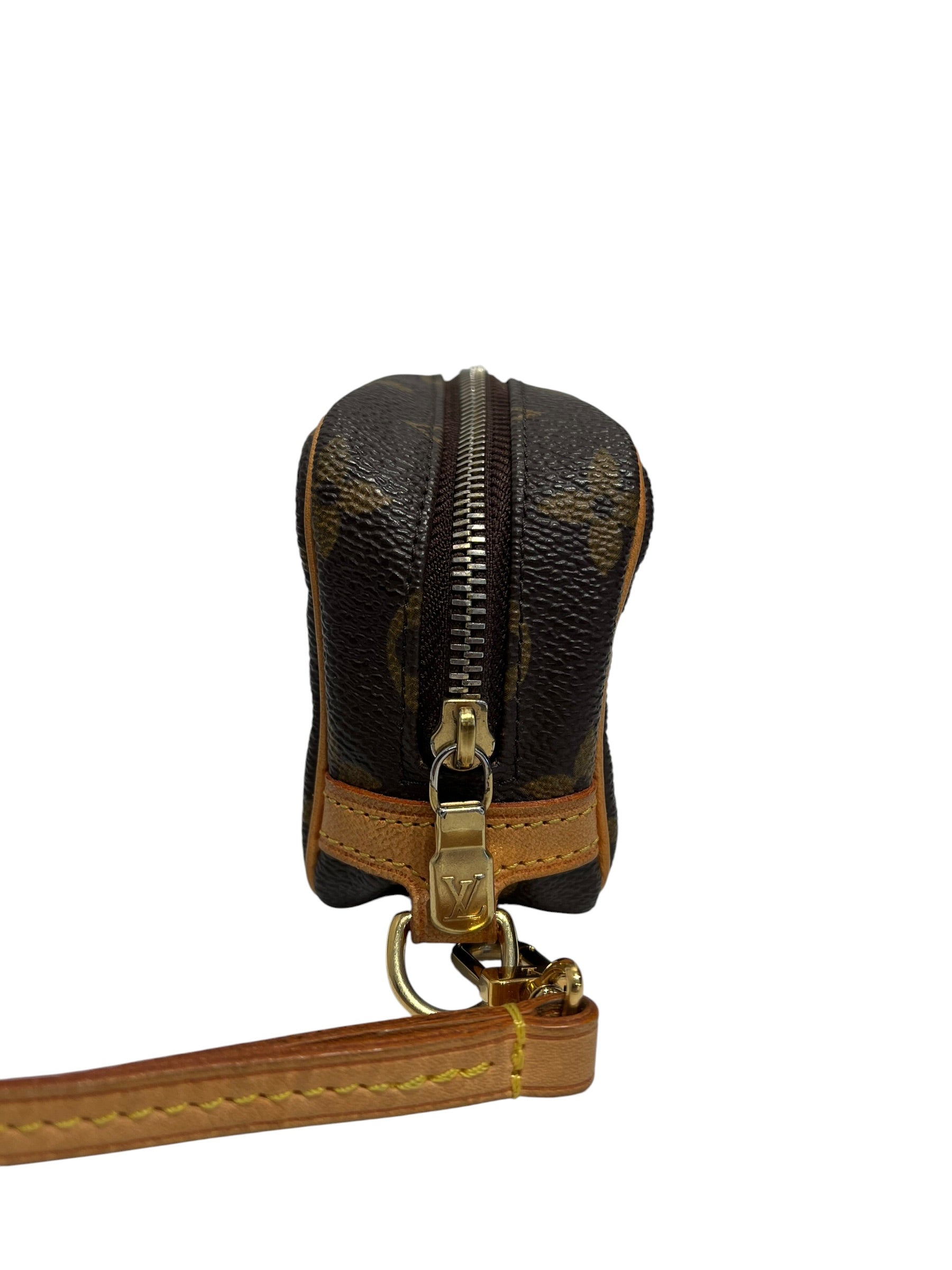 LOUIS VUITTON/Pouch/Monogram/Leather/BRW/WAPITY POUCH view 3
