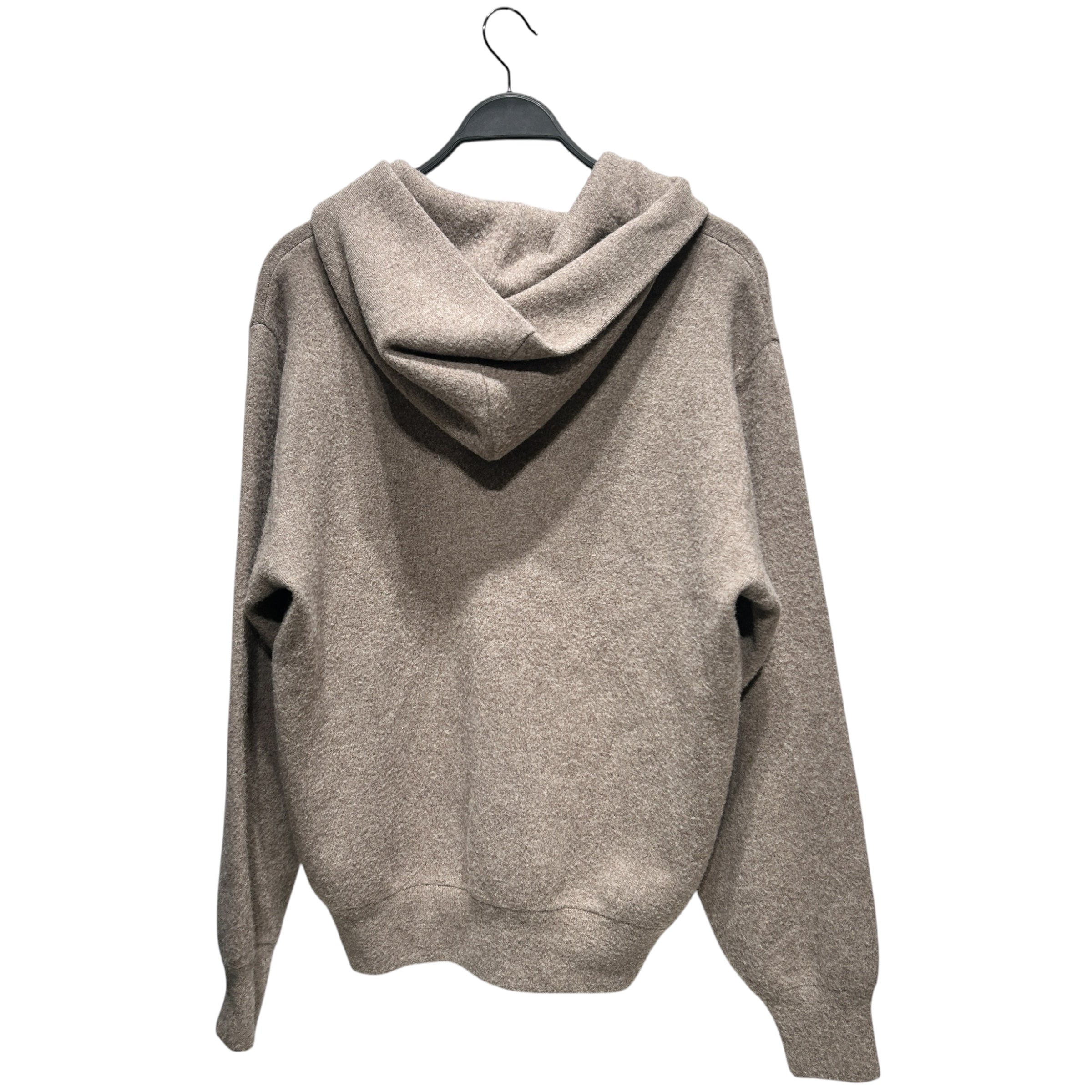 ssstein(stein)/Zip Up Hoodie/M/Wool/BRW/KNIT HOODED JACKET view 2
