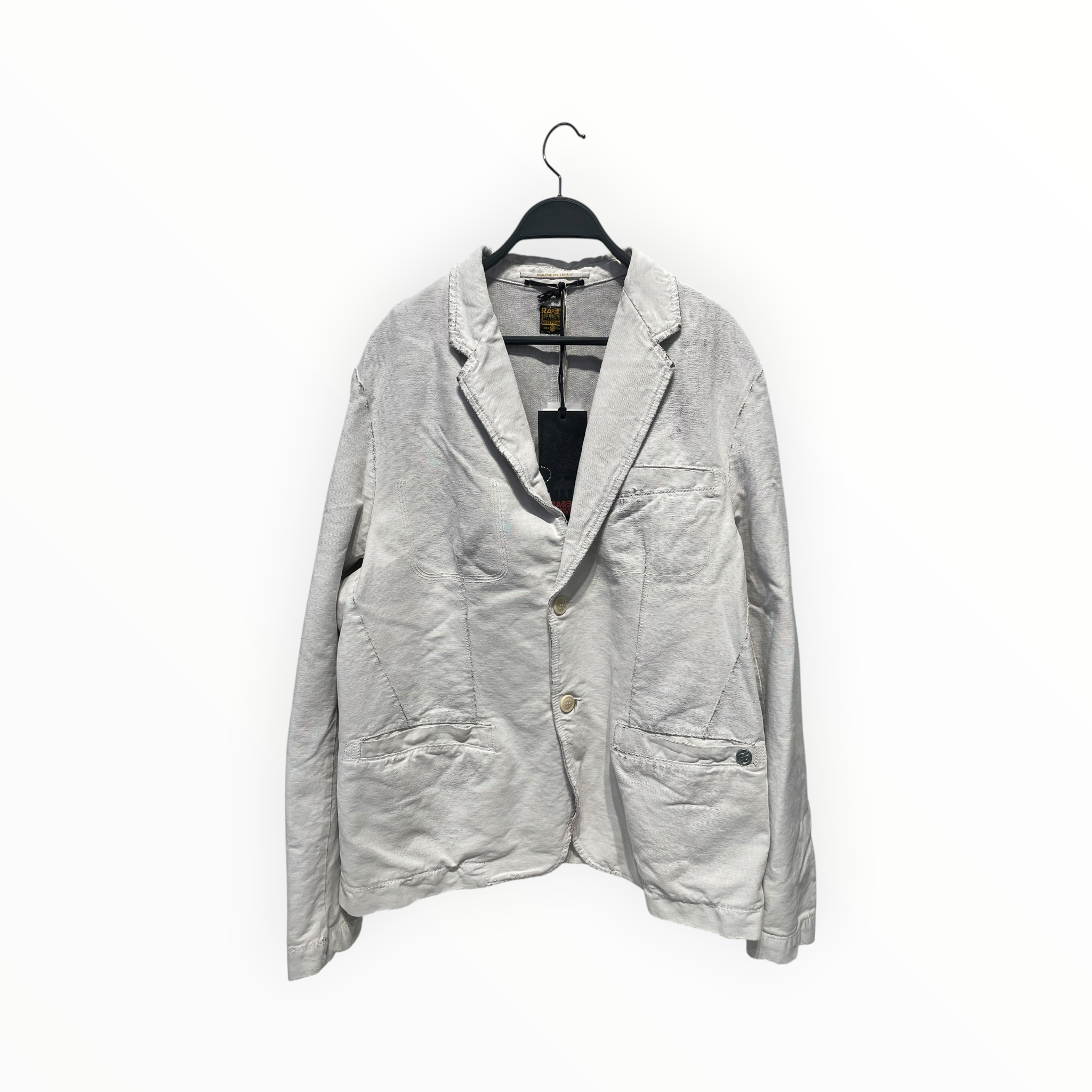 RA-RE/Tailored Jkt/54/Cotton/WHT/RV2003 NWT view 1