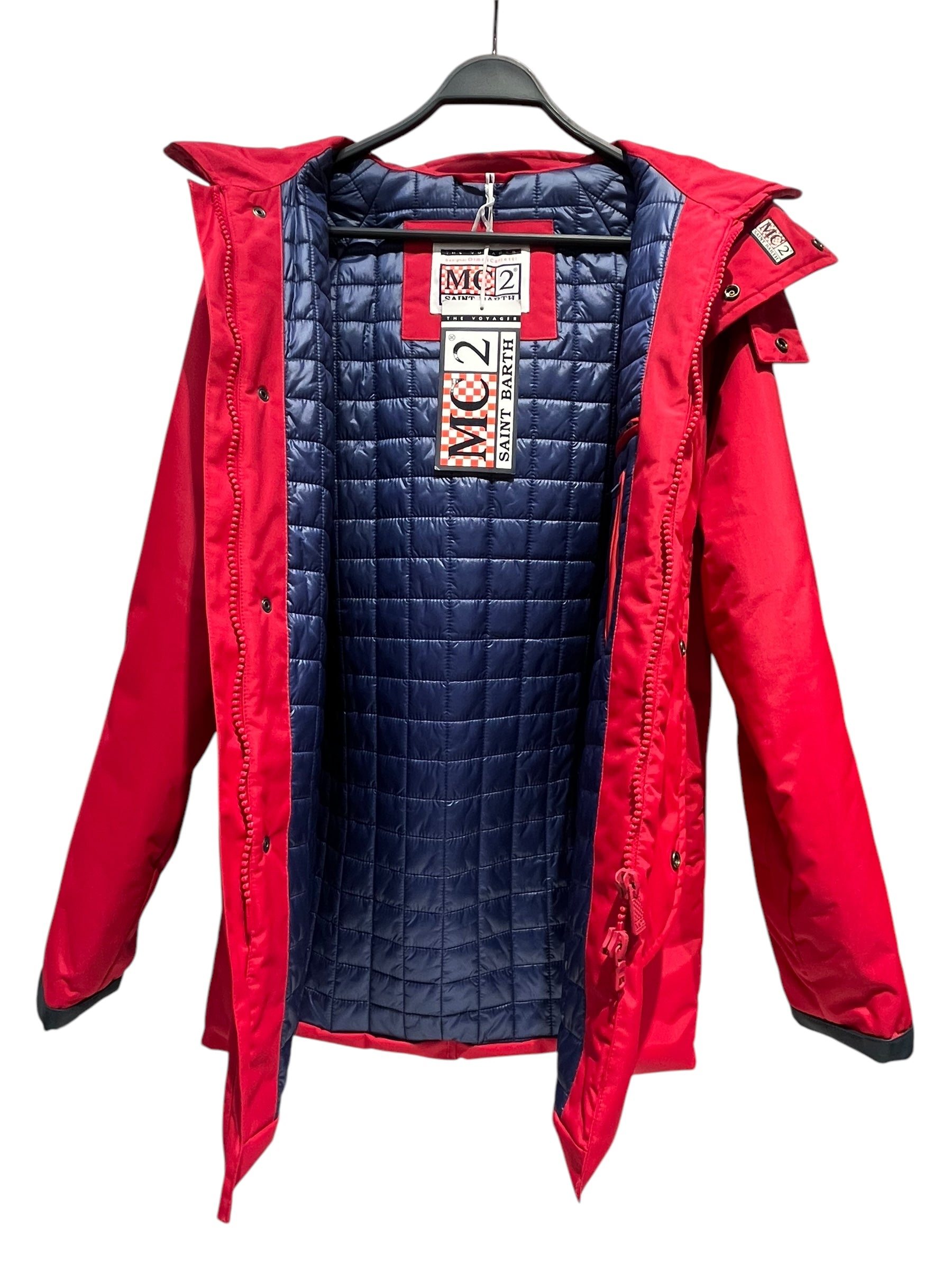 SAINT BARTH/Mod Parka/L/Polyester/RED/VOYAGER view 8