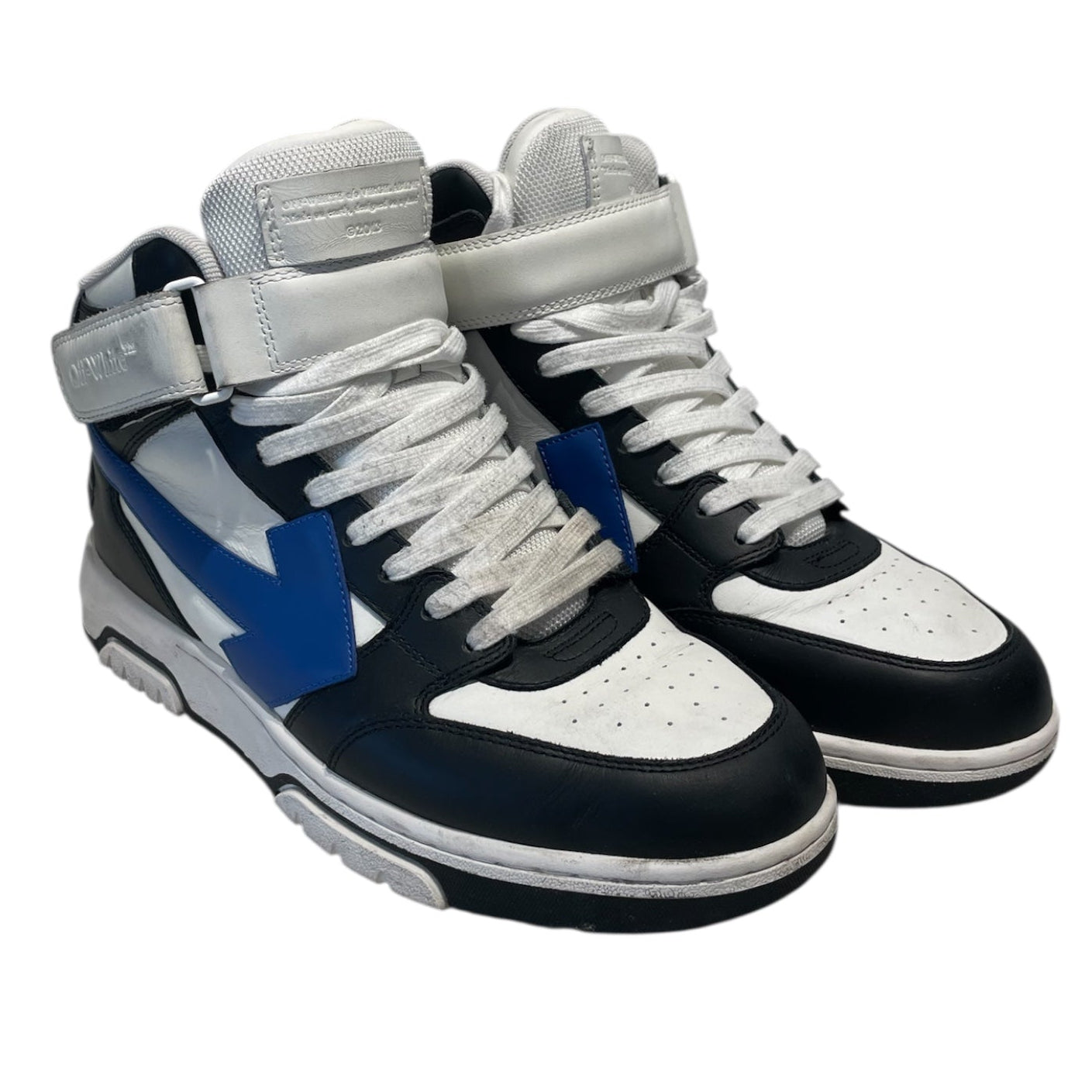 OFF-WHITE/Hi-Sneakers/US 10/MLT/Out of Office Blue Arrow view 1