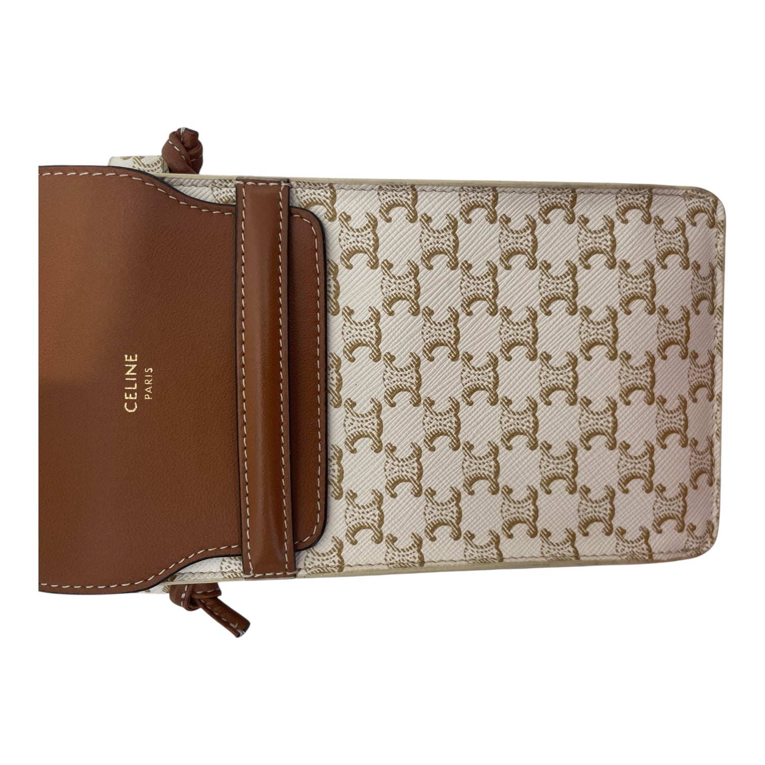 CELINE/Accessories/All Over Print/Faux Leather/CRM/L's/ view 3
