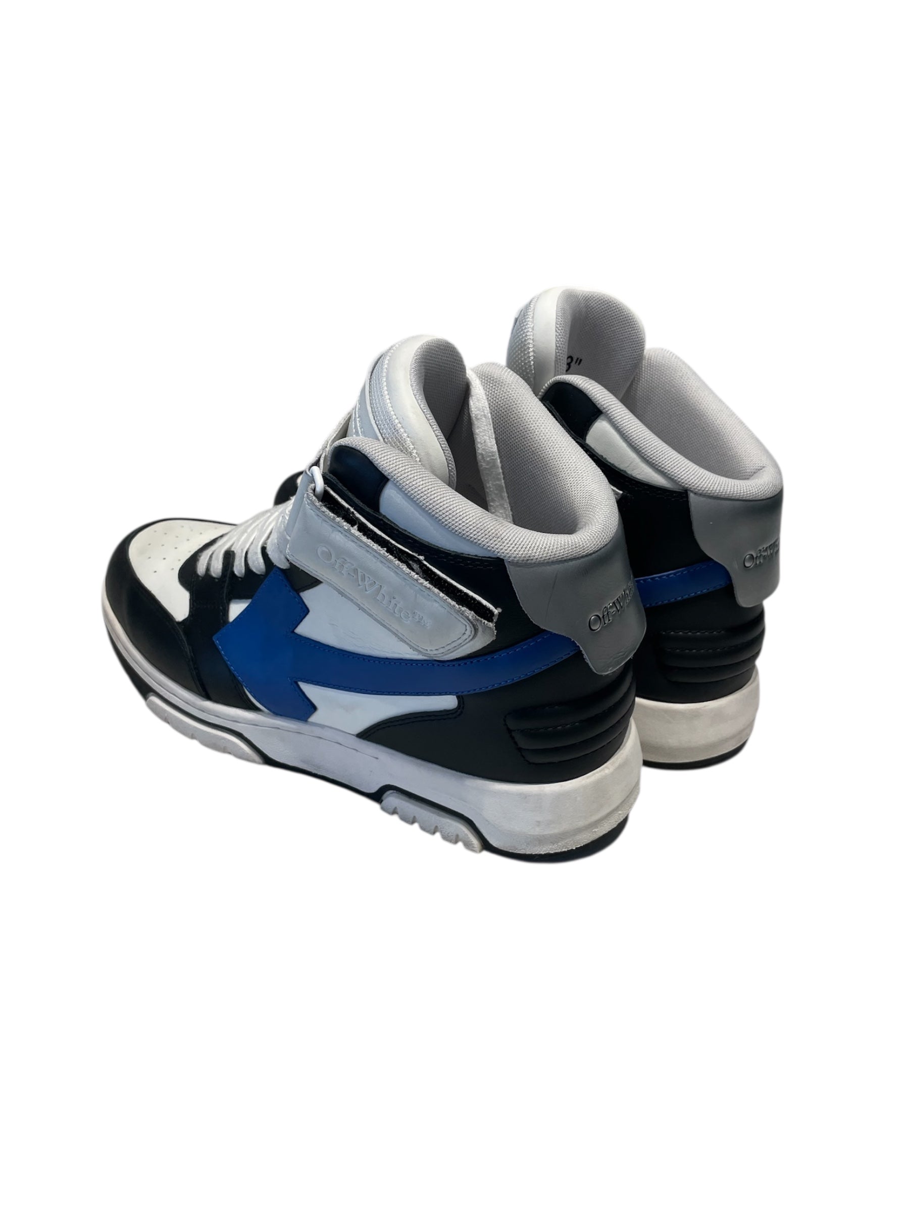 OFF-WHITE/Hi-Sneakers/US 10/MLT/Out of Office Blue Arrow view 2