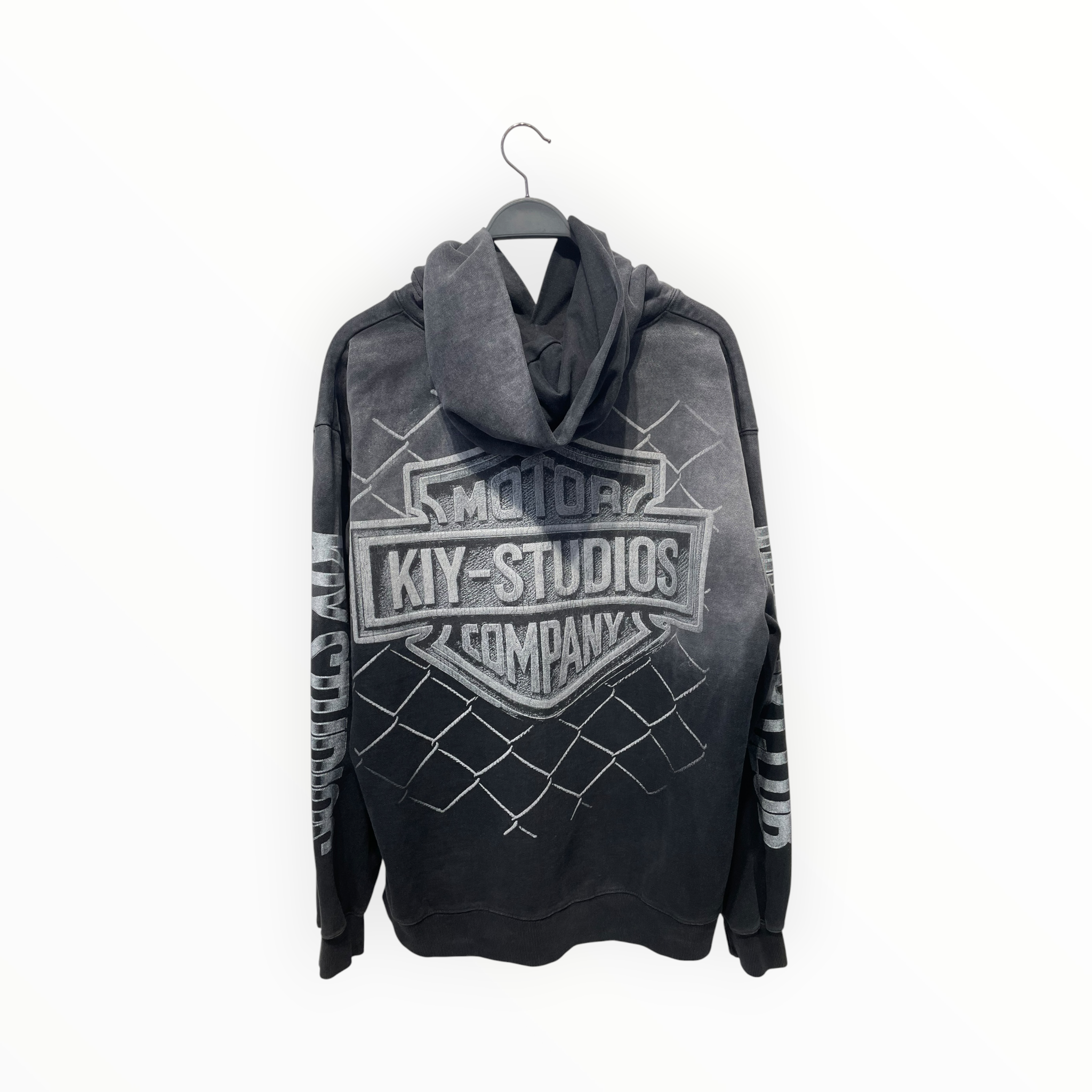 KIY STUDIO/Hoodie/L/Cotton/BLK/PANTHER MOTOR COMPANY view 2