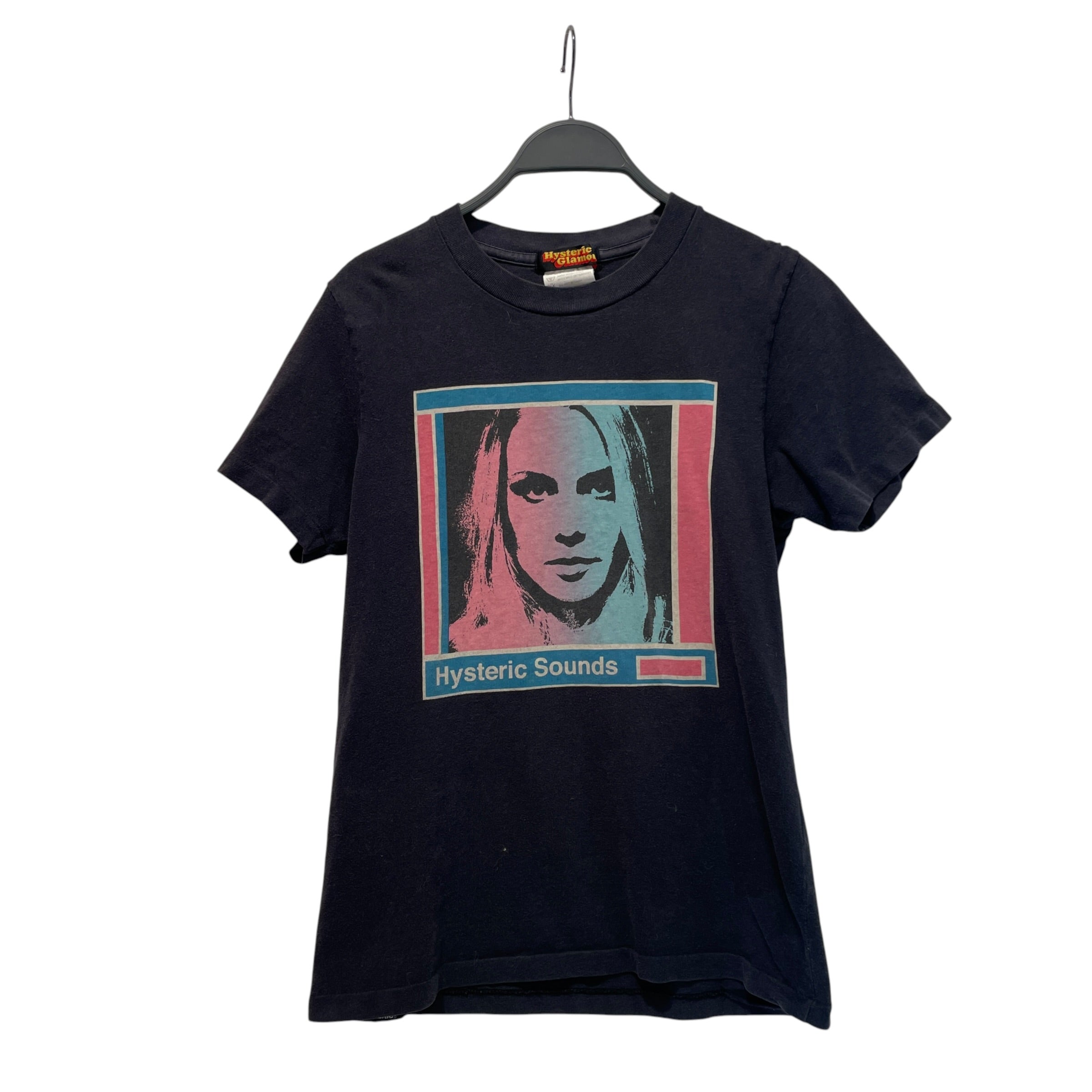 HYSTERIC GLAMOUR/T-Shirt/Graphic/Cotton/NVY/Hysteric Sounds Vintage view 1