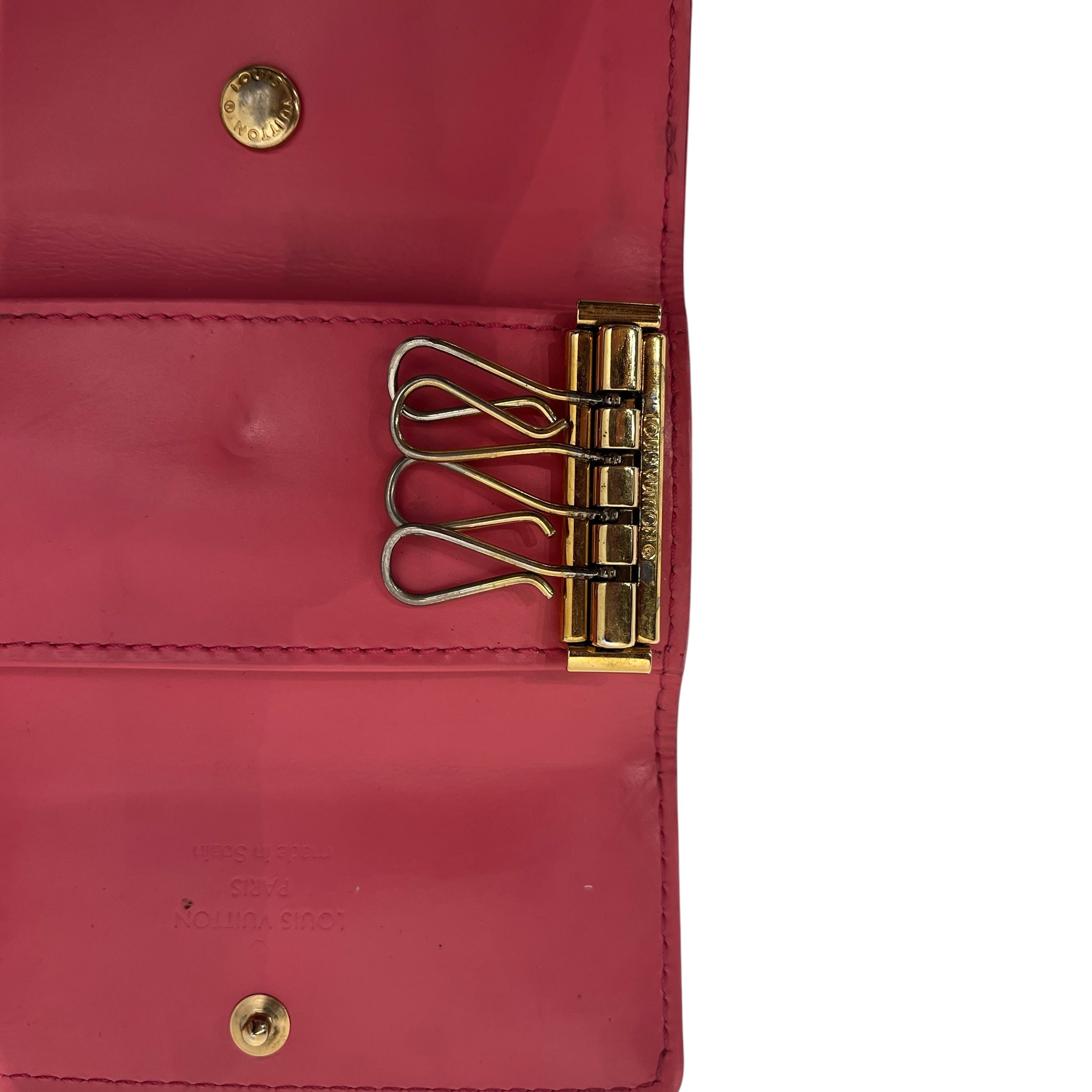 LOUIS VUITTON/Key Holder/Monogram/RED/VINTAGE TRIFOLD KEY HOLDER view 4