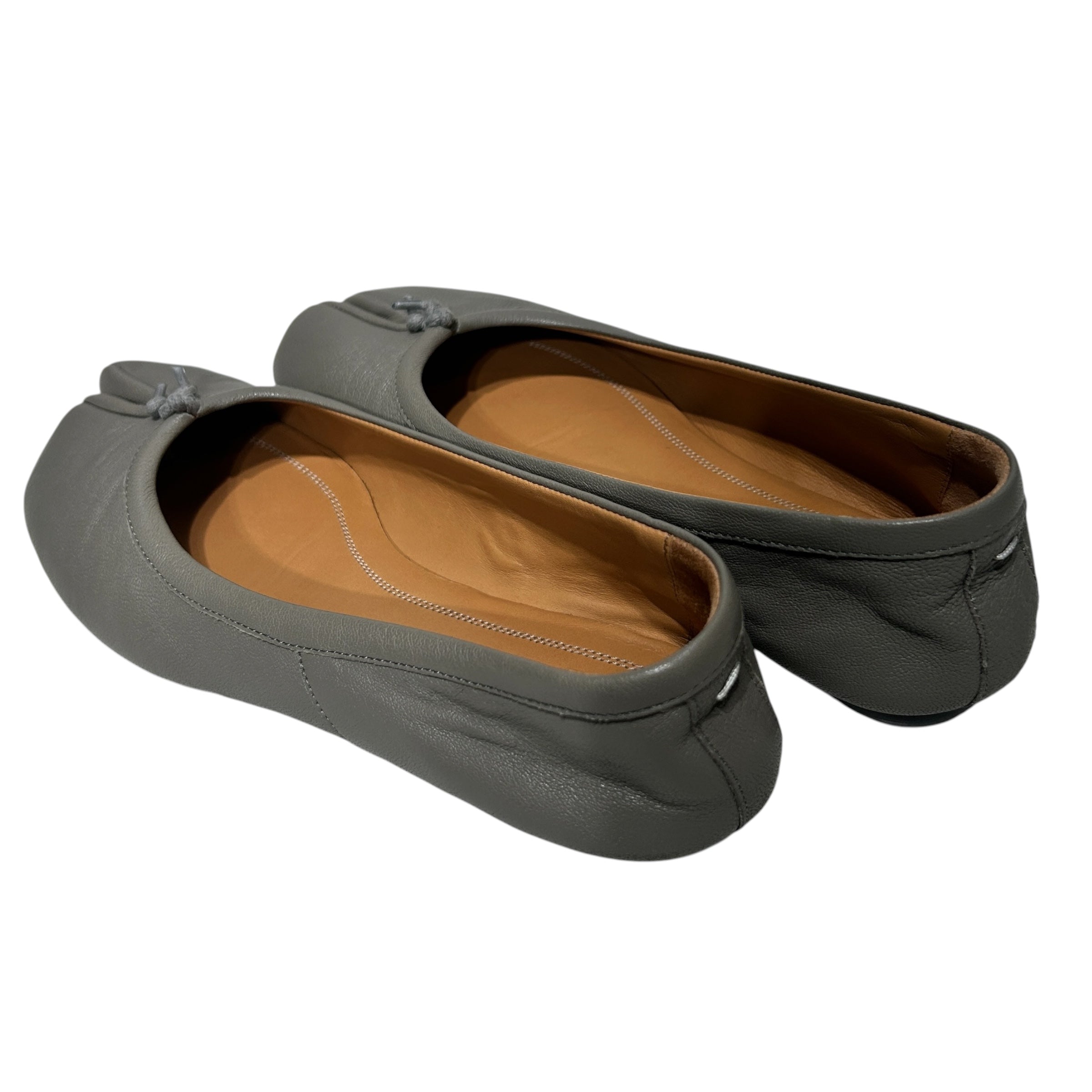 Maison Margiela/Flat Shoes/EU 36/GRY/ TABI FLATS SMALL TIE BY TOE view 2