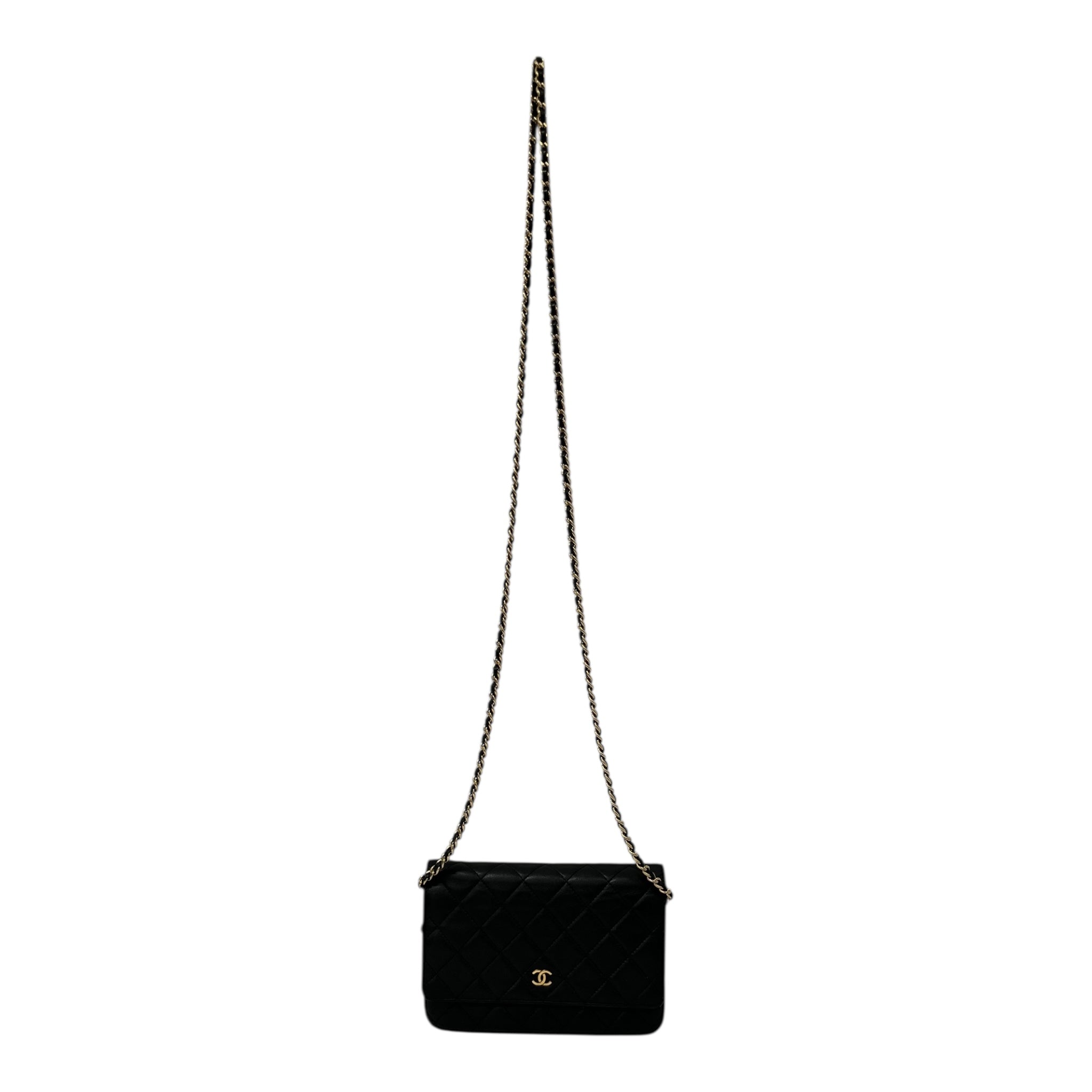 CHANEL/Cross Body Bag/Leather/BLK/WOC TIMELESS CLASSIQ 19782855 view 1