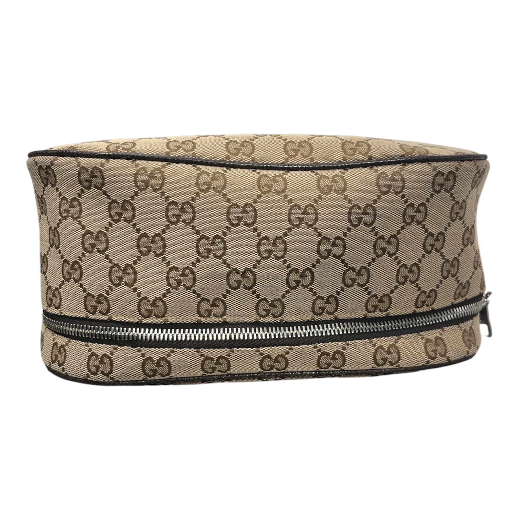 GUCCI/Fanny Pack/Monogram/Cotton/BRW/GG CANVAS BELT BAG view 3
