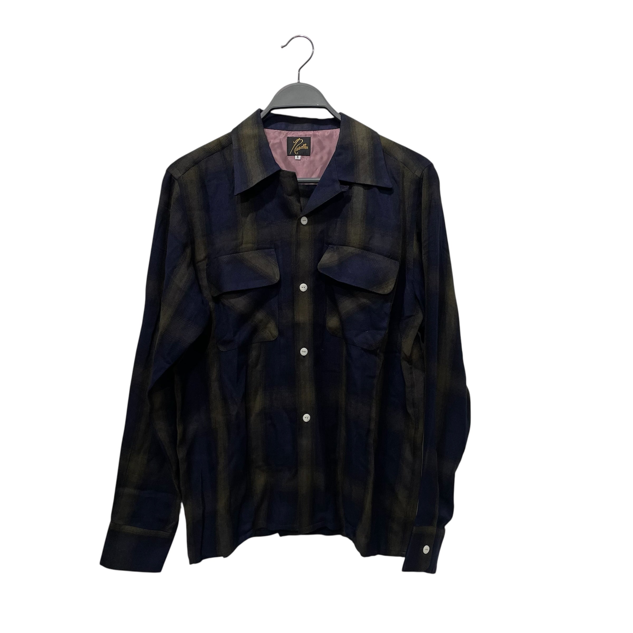 Needles/Flannel Shirt/S/GRN/Plaid/Ombre Classic Navy view 1