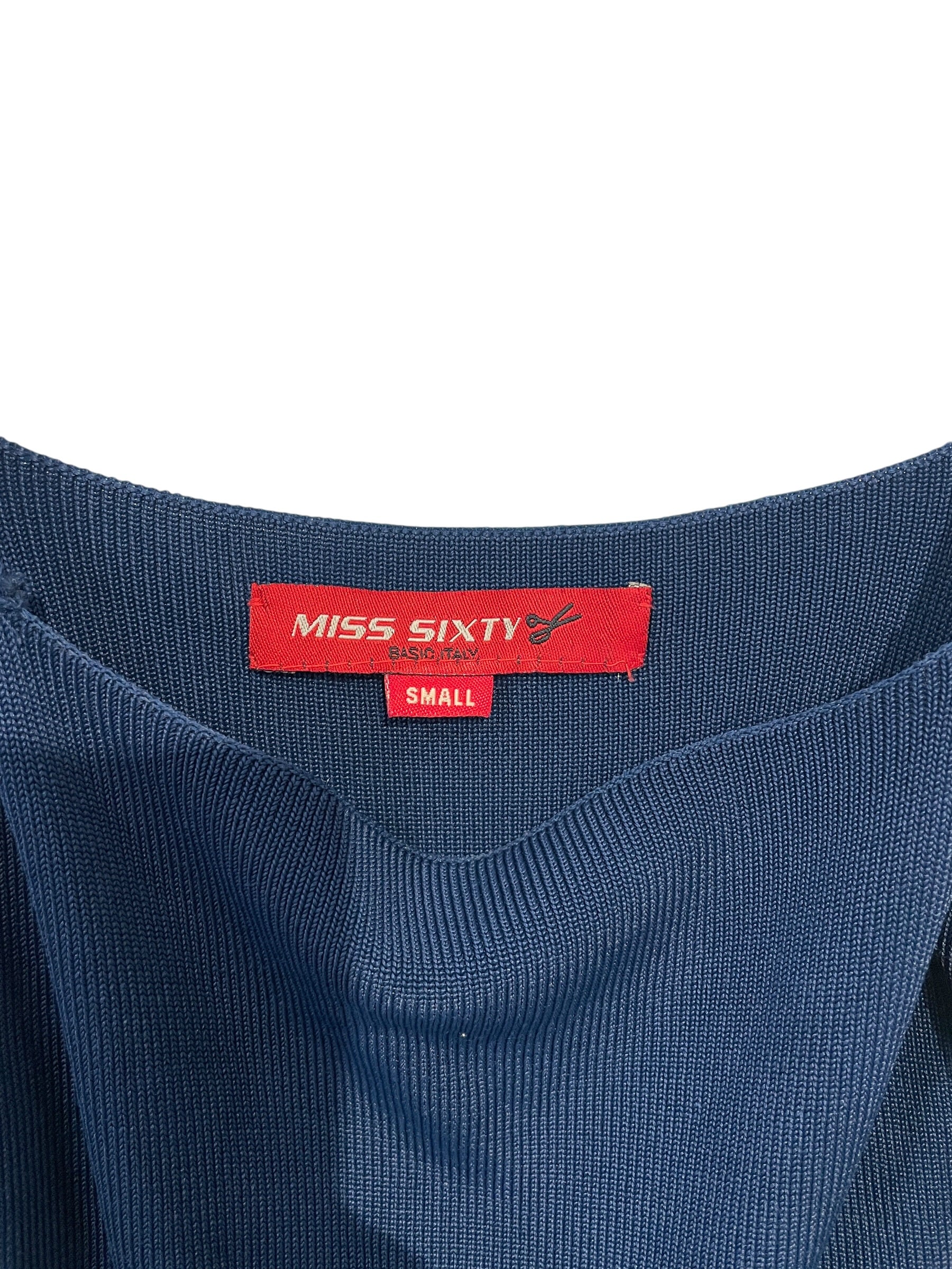 MISS SIXTY/Camisole/S/Cotton/NVY/SEPERATE LAYER OMBRE view 3