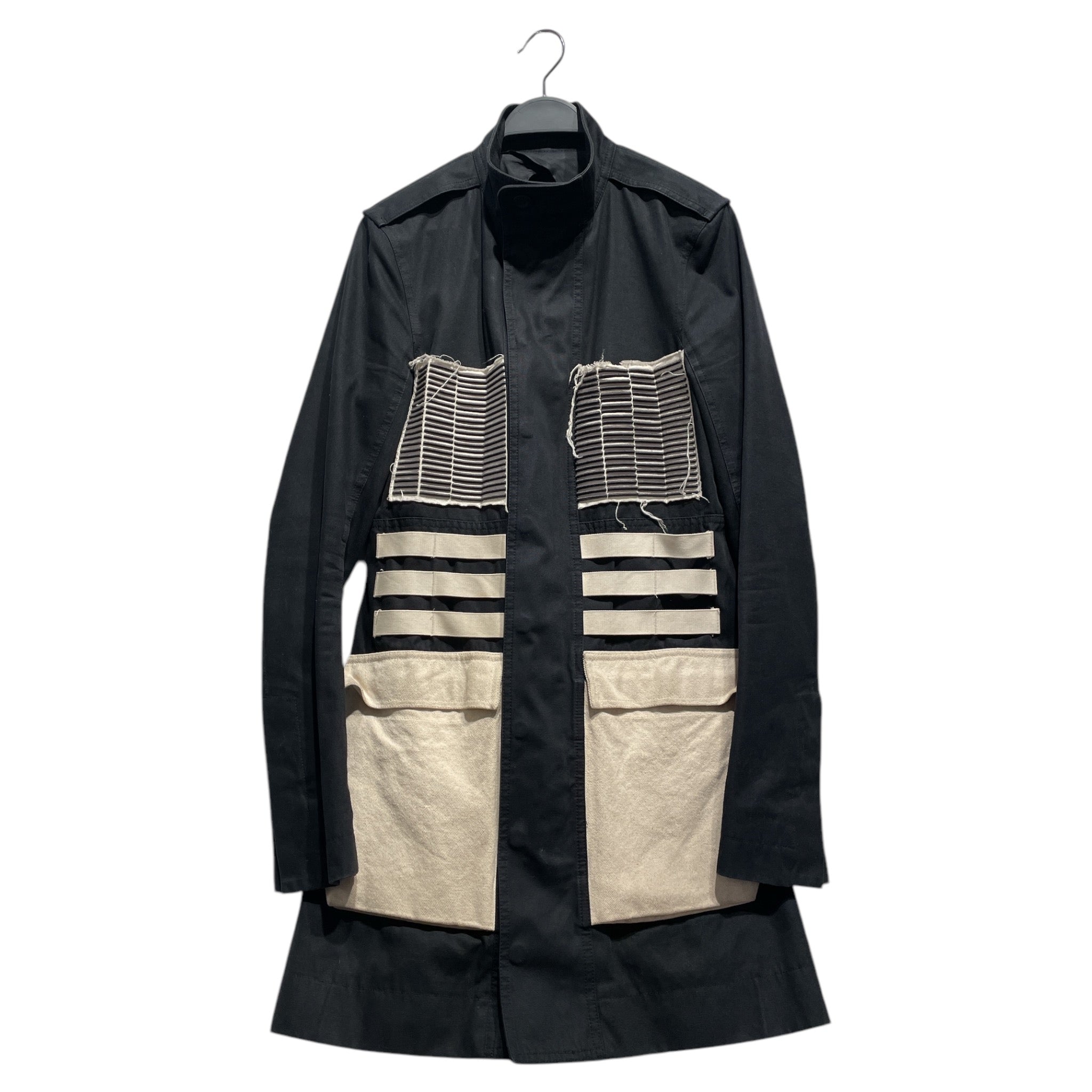 Rick Owens/Trench Coat/M/BLK/ view 1