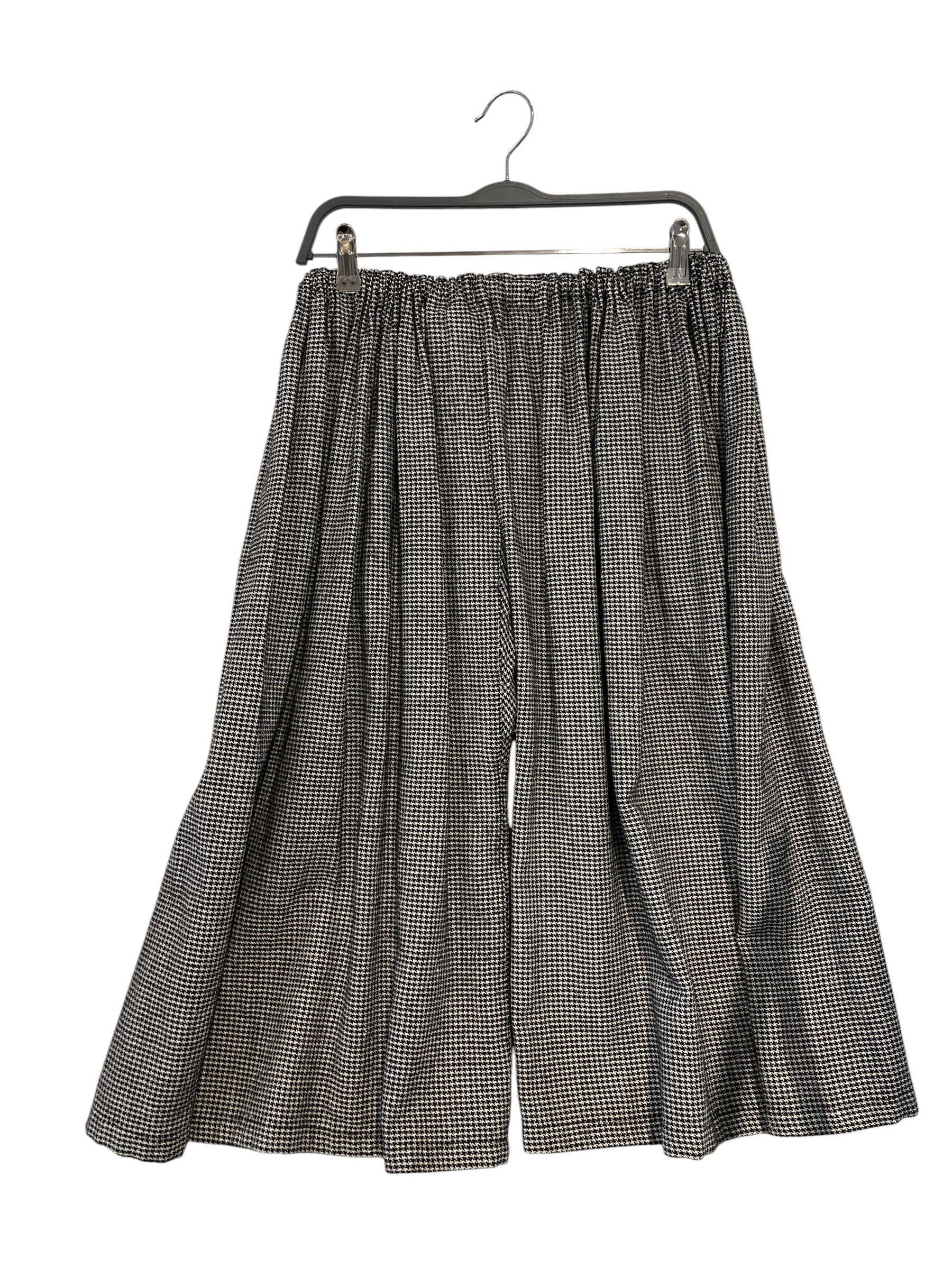 JUNYA WATANABE COMME des GARCONS/Wide Leg Pants/S/Black/Wool/jo-p045 view 2