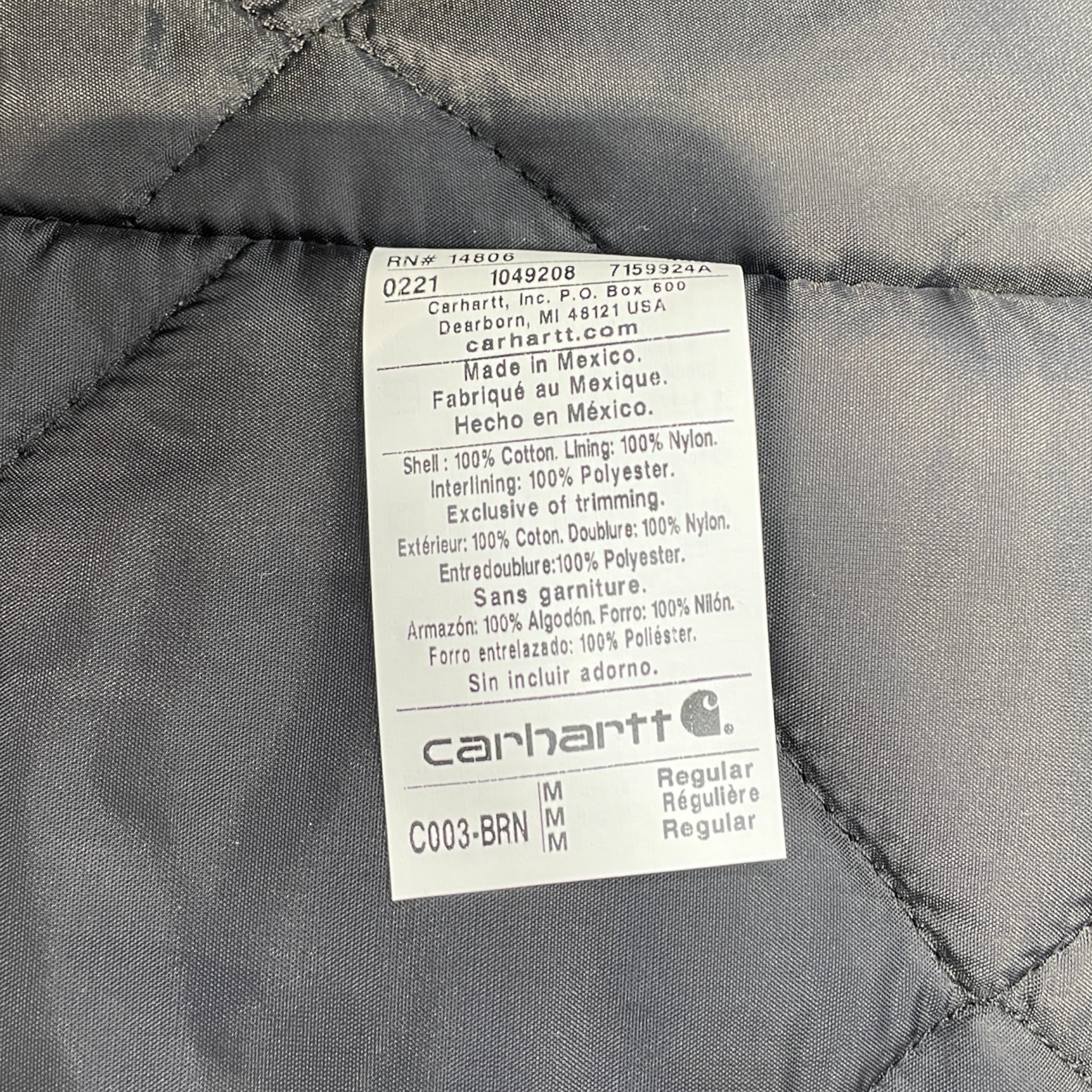 Carhartt/Jacket/M/Cotton/CML/ view 4