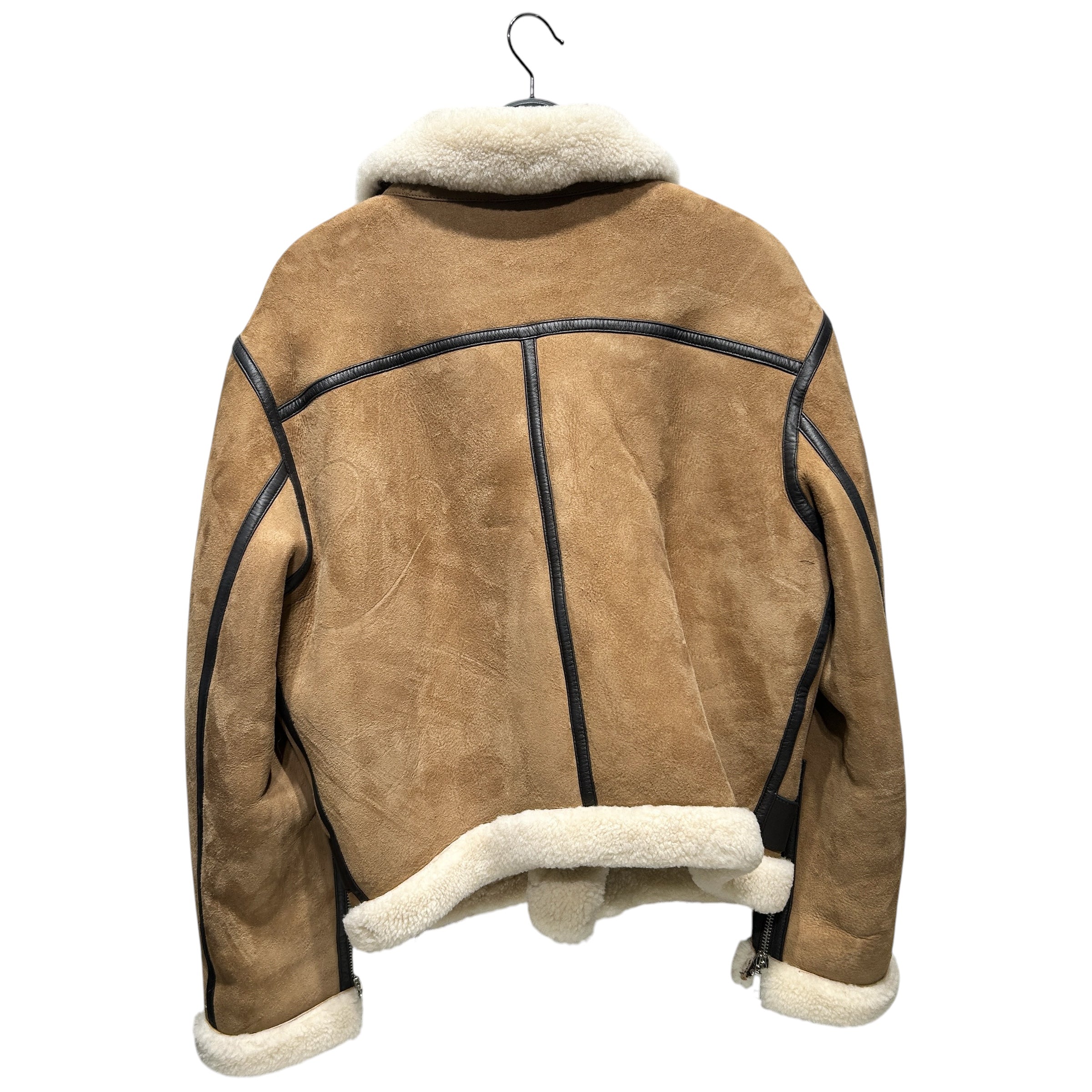 TOTEME/Fleece Jkt/40/CML/SHERPA LINING BLK LEATH BELT view 2