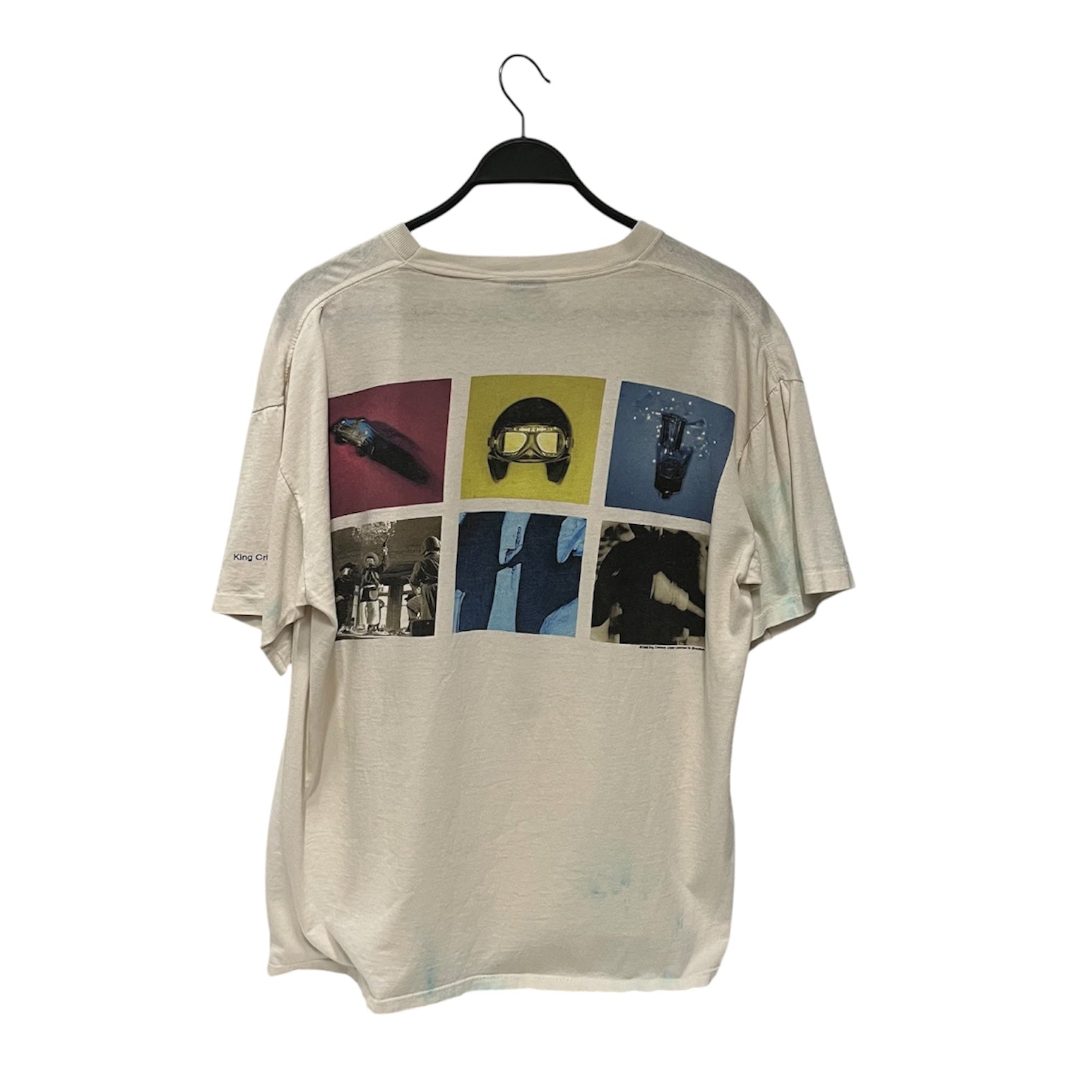vintage : KING CRIMSON/T-Shirt/XL/Cotton/WHT/Graphic/1995 view 2