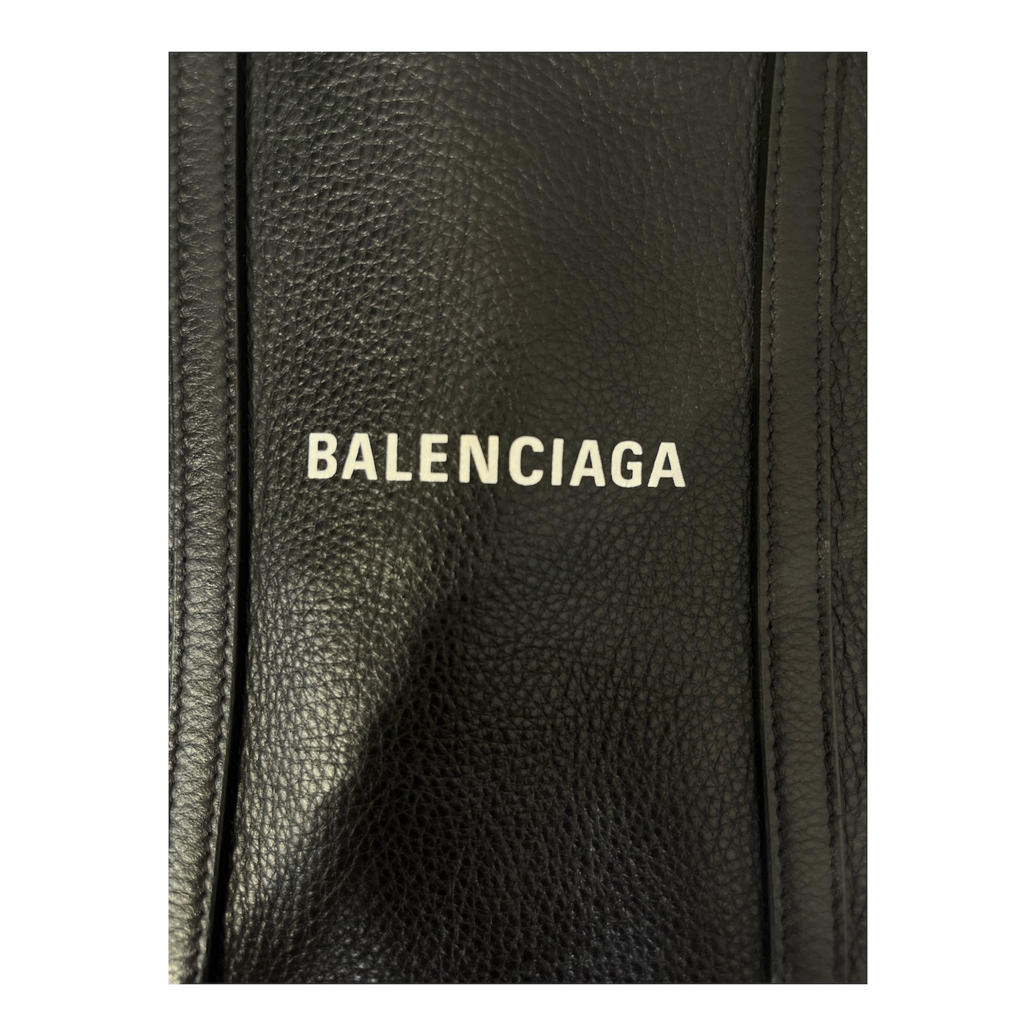 BALENCIAGA/Hand Bag/Leather/BLK/LEATHER TOTE view 5