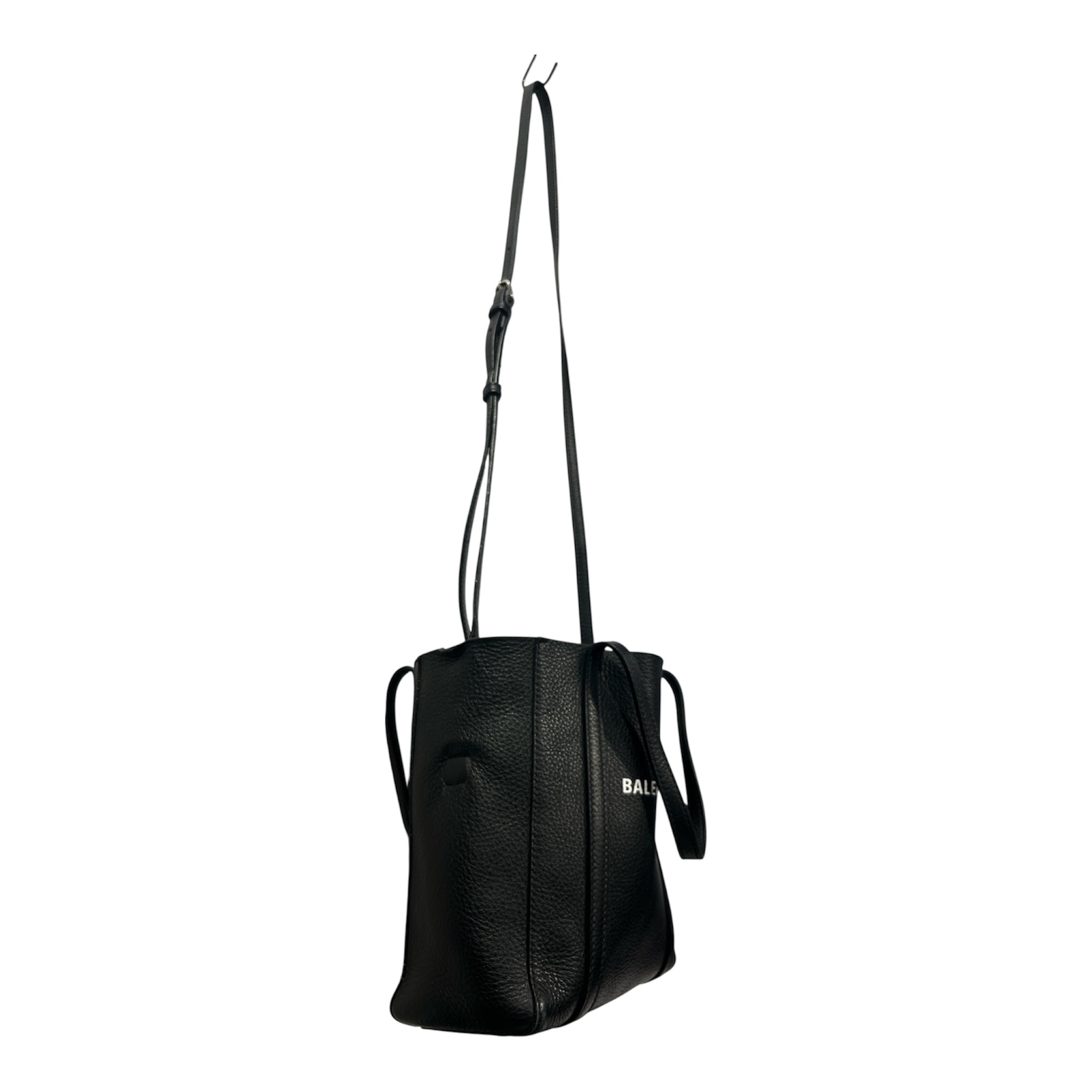 BALENCIAGA/Hand Bag/Leather/BLK/LEATHER TOTE view 6