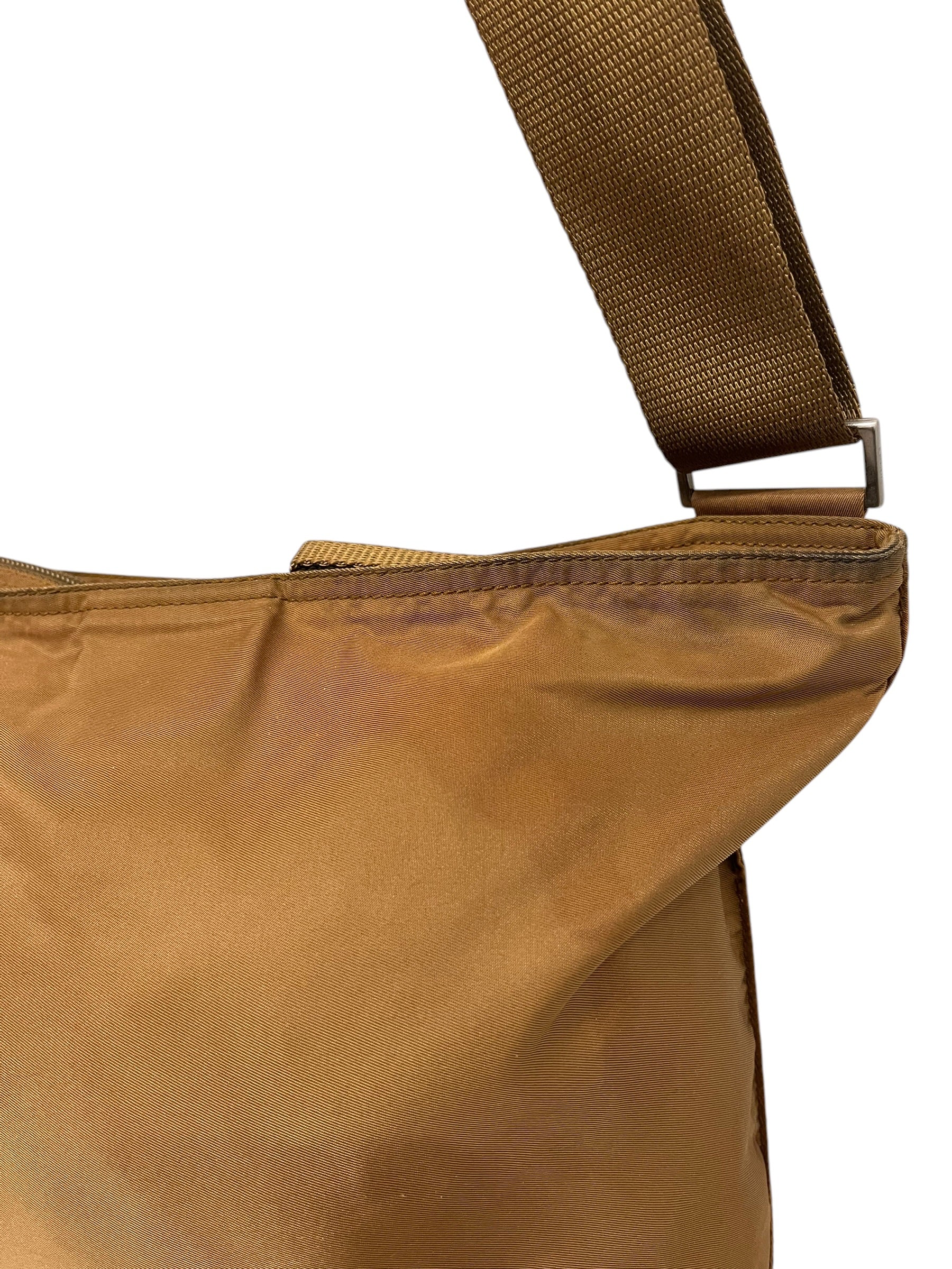 PRADA/Cross Body Bag/Nylon/GLD/SQUARE CROSS BODY view 6
