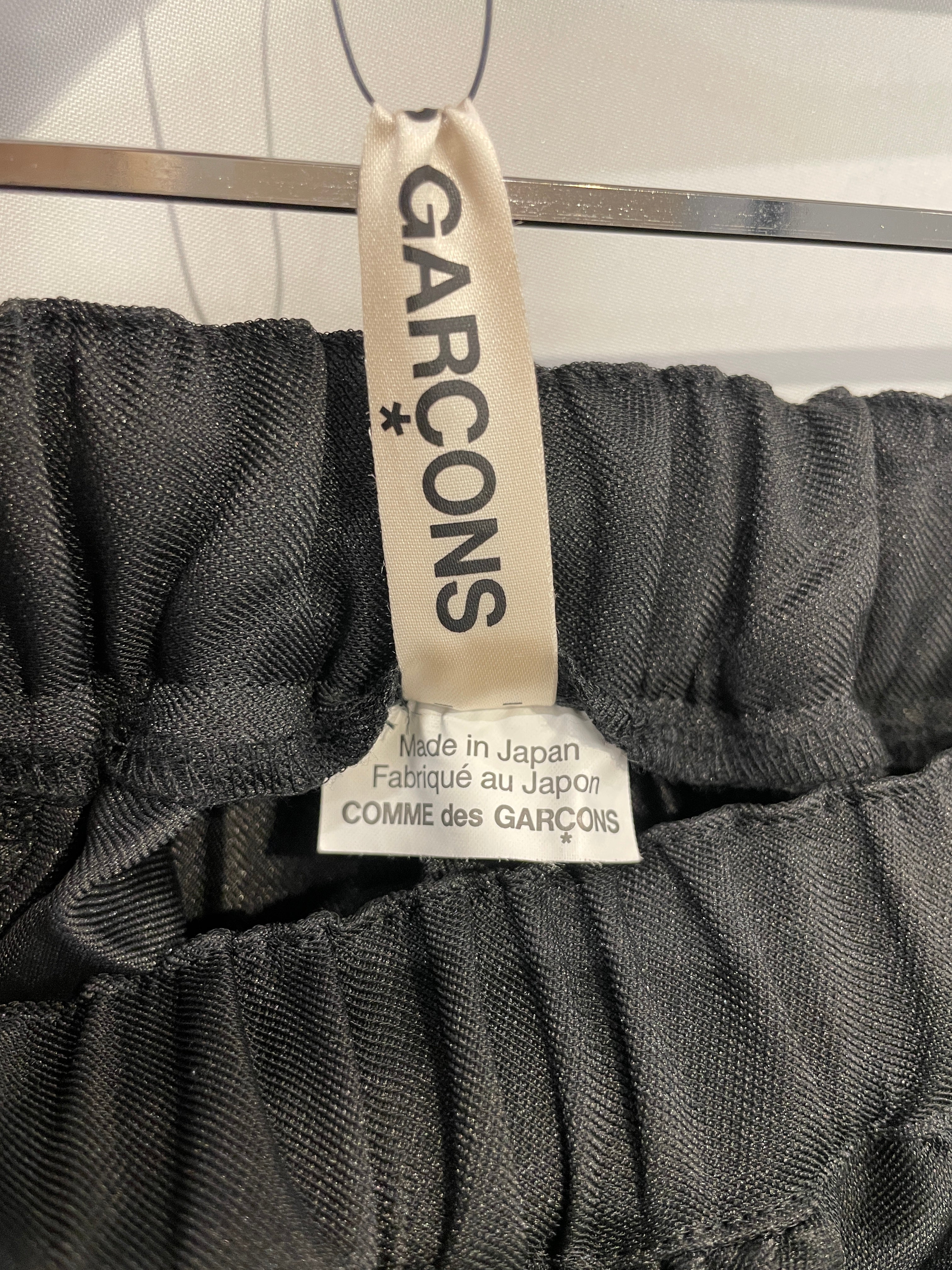 COMME des GARCONS/Long Skirt/S/Polyester/BLK/ view 3