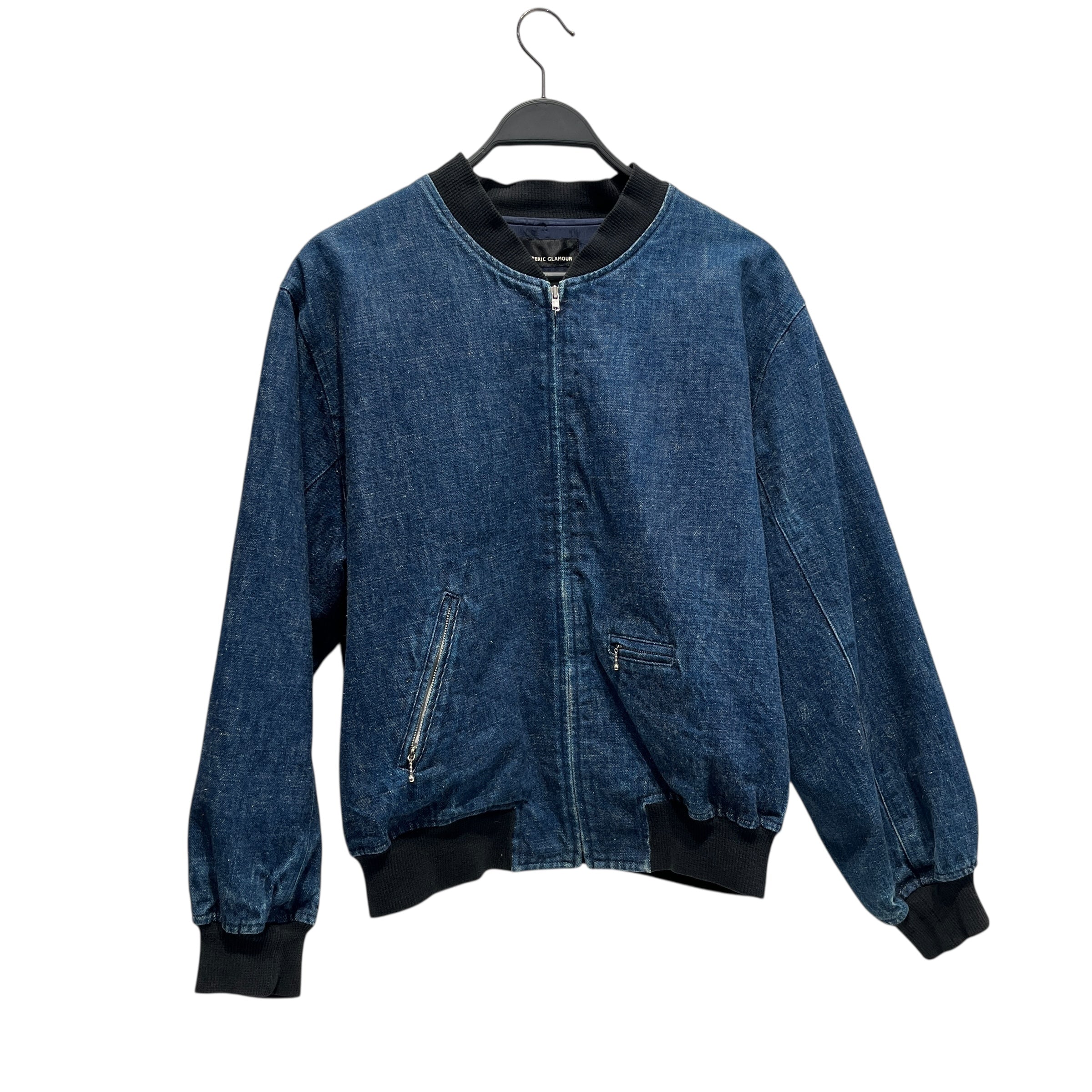 HYSTERIC GLAMOUR/Denim Jkt/M/L/Denim/IDG/Graphic/90S FLOWER GRAPHIC view 1