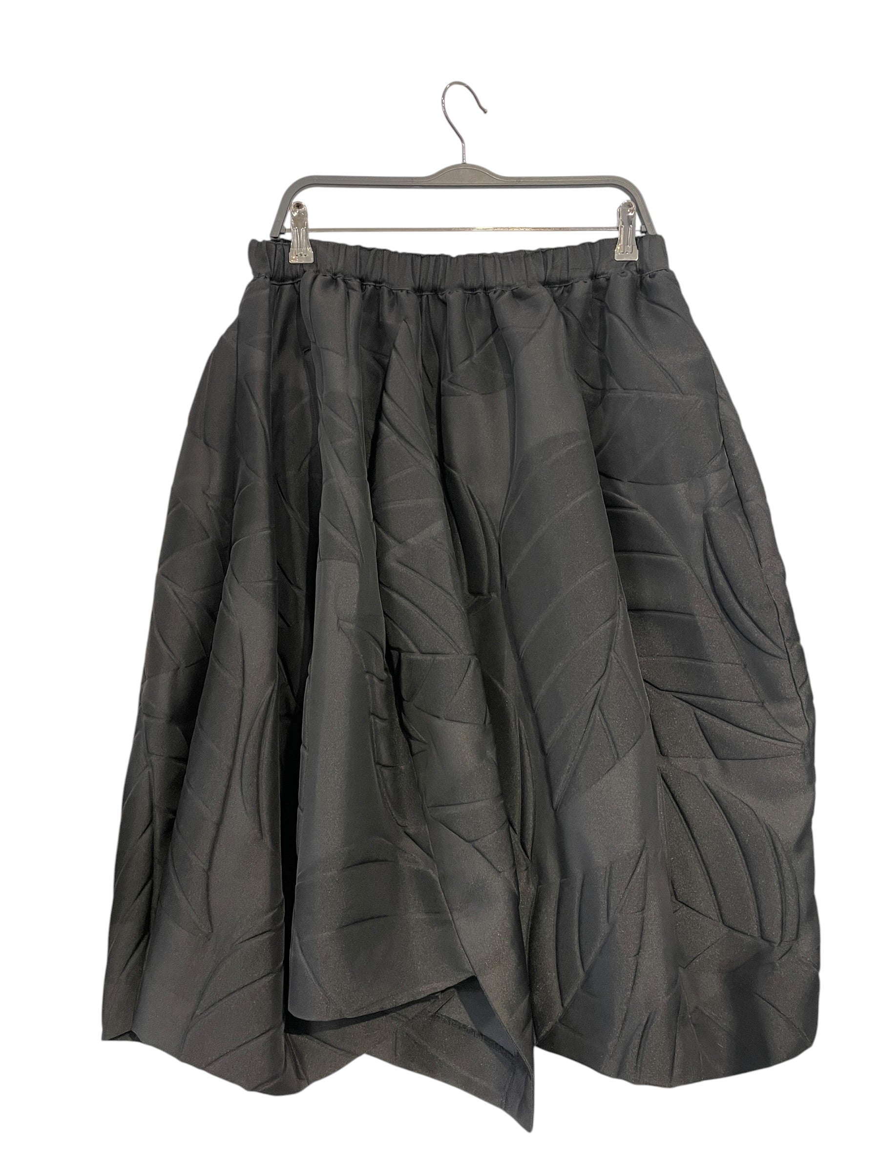 COMME des GARCONS/Long Skirt/S/Polyester/BLK/ view 1