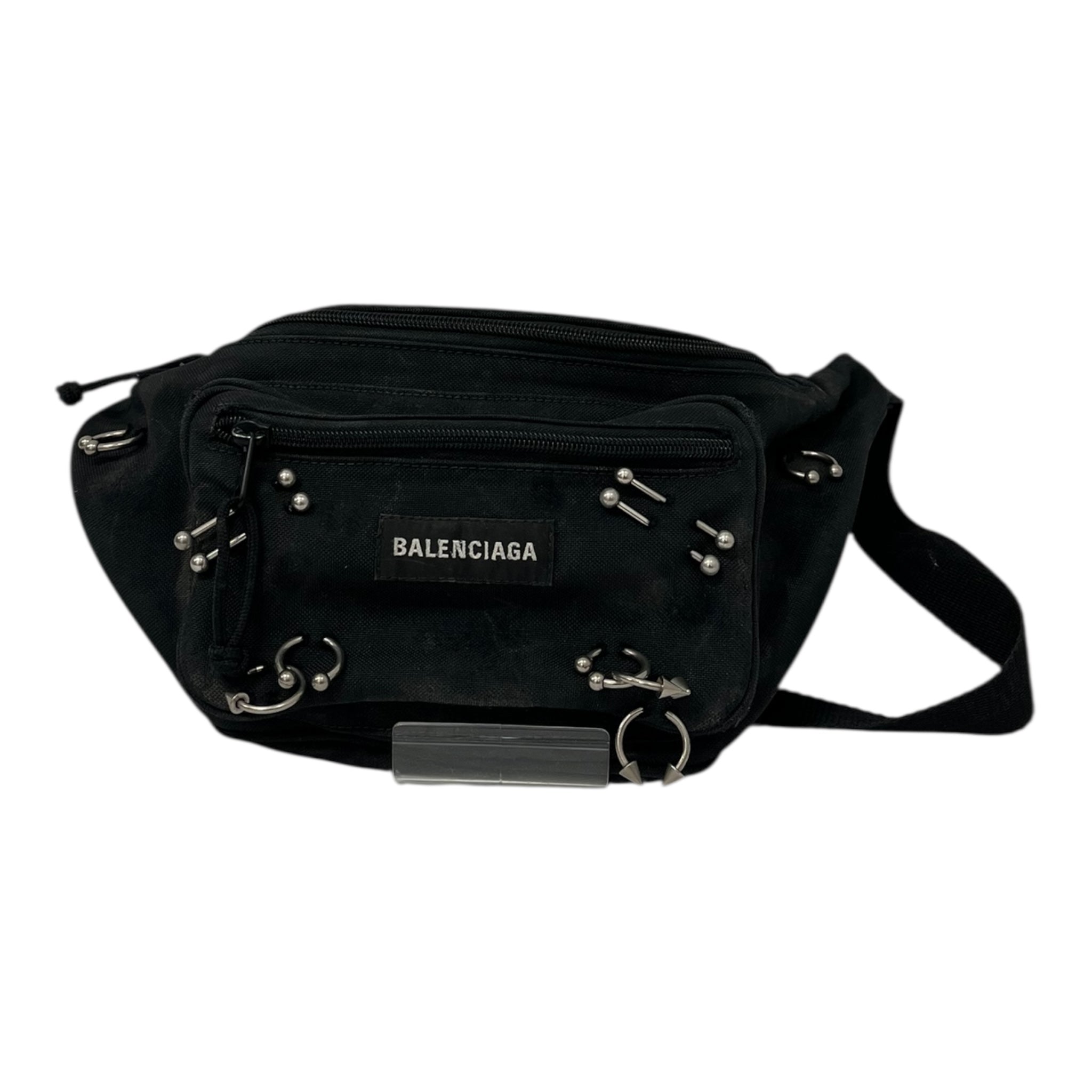 BALENCIAGA/Fanny Pack/OS/Cotton/BLK/48238910000568008 view 1