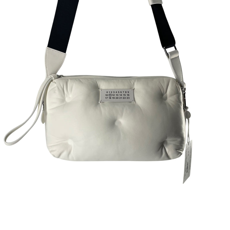 Maison Margiela/Cross Body Bag/Leather/WHT/GLAM SLAM