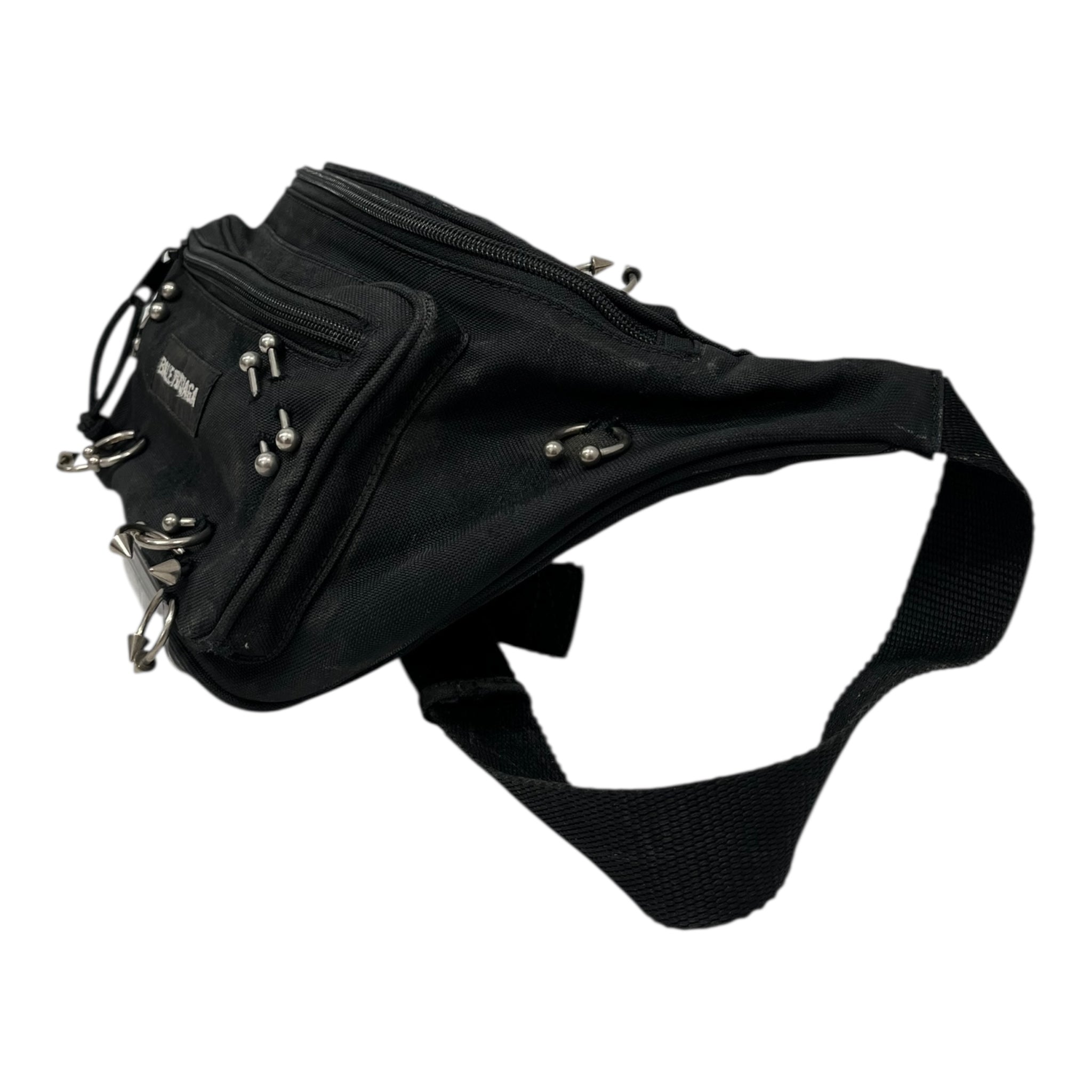 BALENCIAGA/Fanny Pack/OS/Cotton/BLK/48238910000568008 view 2