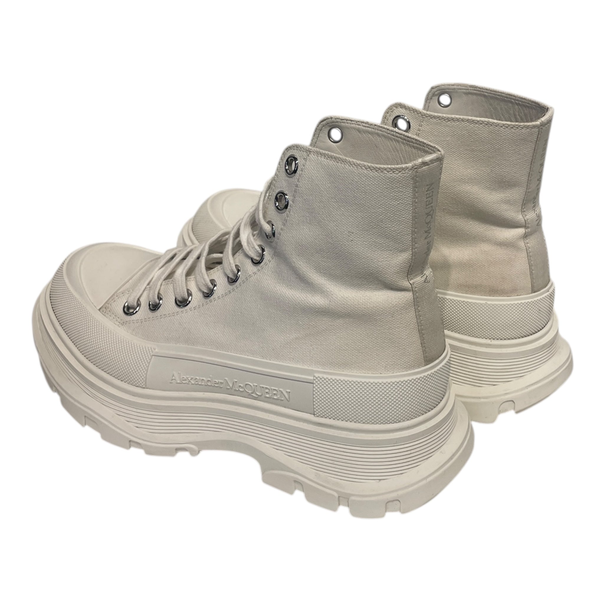 Alexander McQueen/Hi-Sneakers/US 7.5/WHT/ view 2