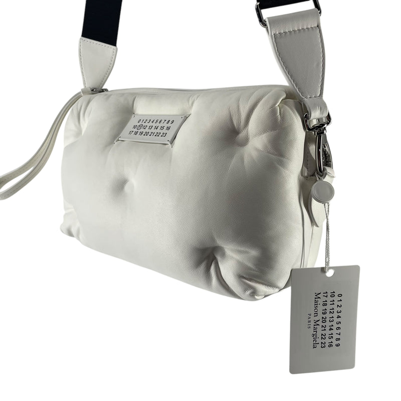 Maison Margiela/Cross Body Bag/Leather/WHT/GLAM SLAM