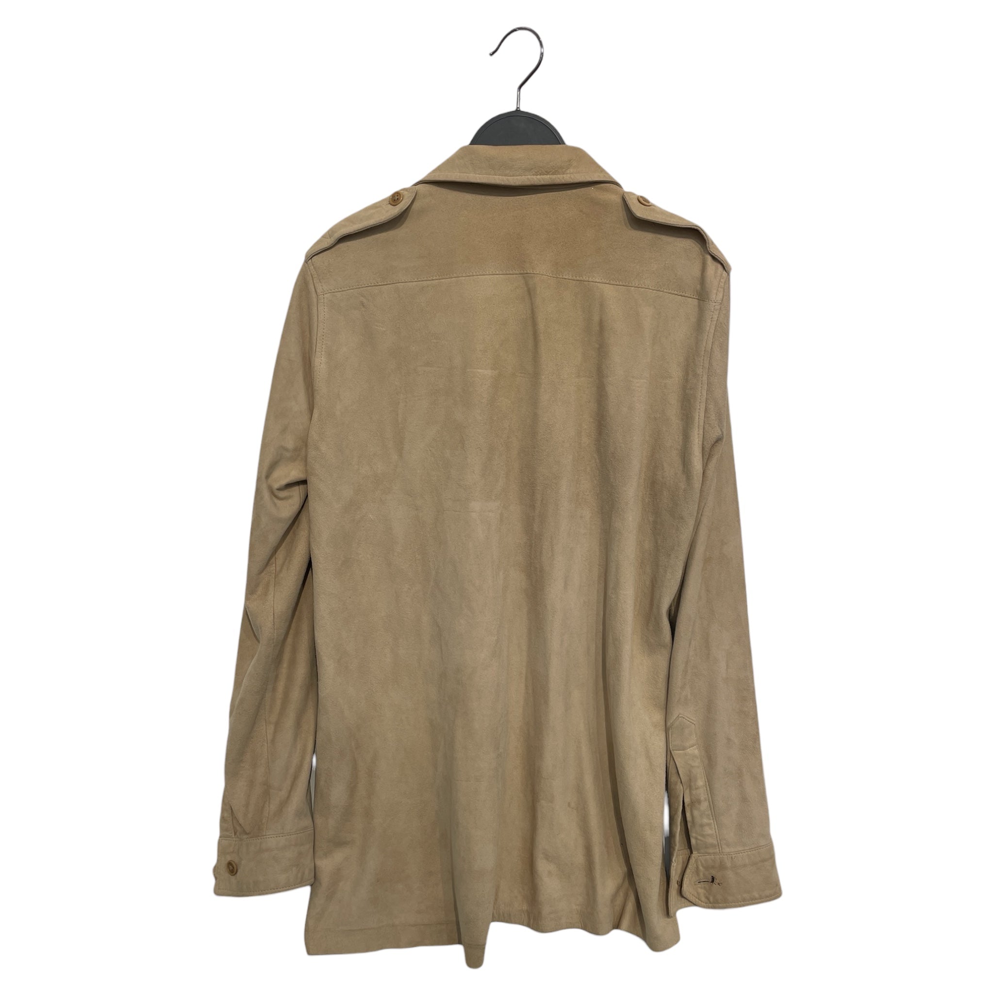 RALPH LAUREN PURPLE LABEL/Jacket/8/Suede/BEG/ralph lauren purple label view 2