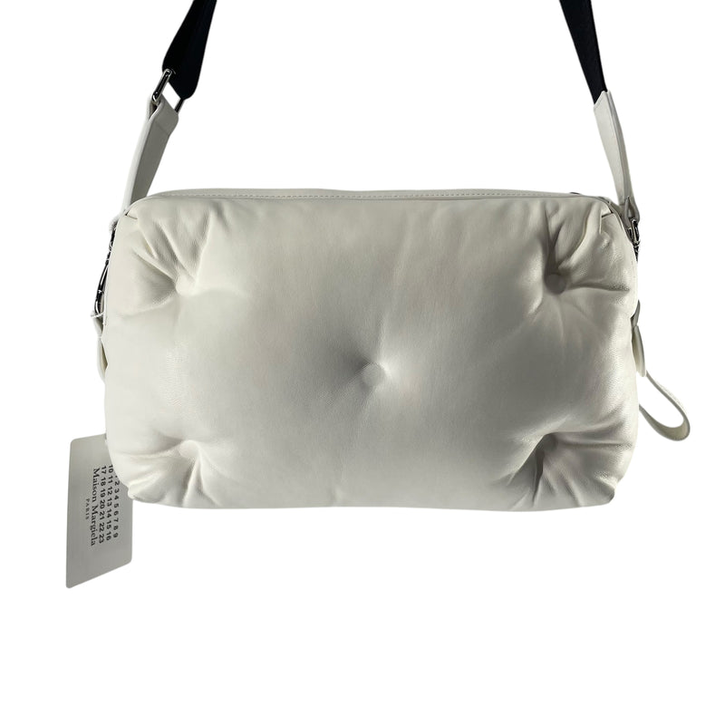 Maison Margiela/Cross Body Bag/Leather/WHT/GLAM SLAM