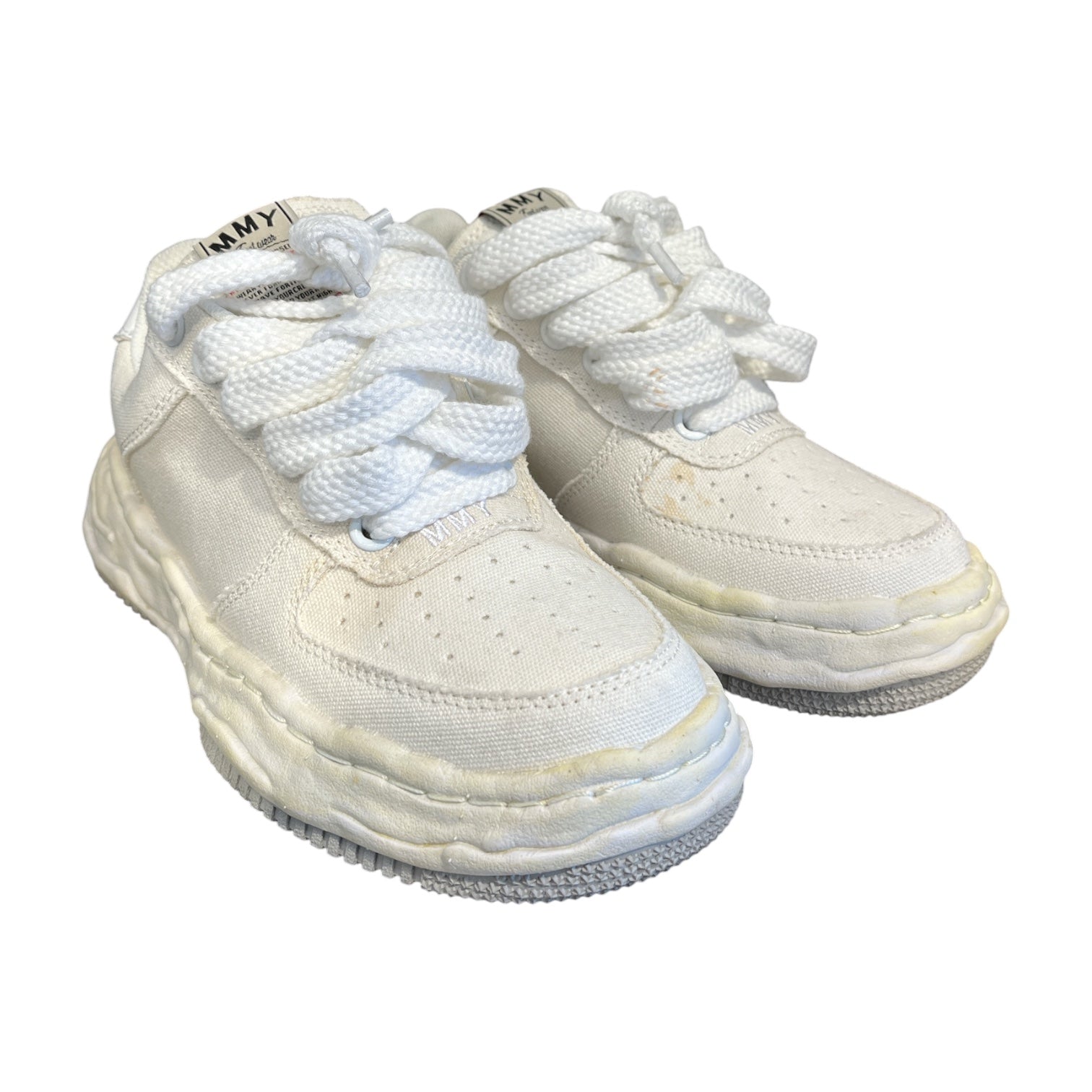 MIHARA YASUHIRO/Low-Sneakers/EU 39/Cotton/WHT/"WAYNE" LOW TOP SNEAKER view 1